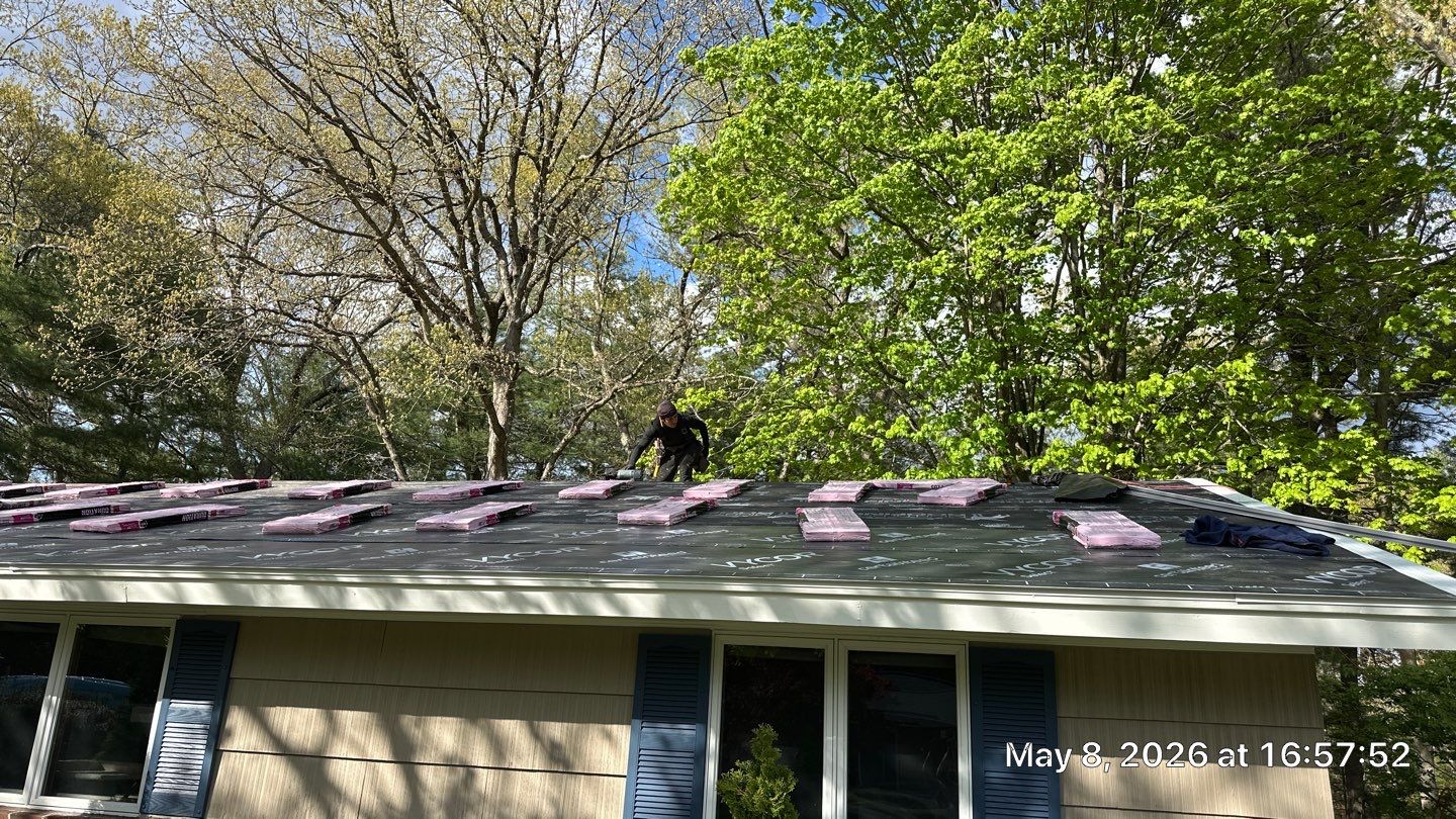 Roof Replacement + Ice Belt + Metal Valleys | Chelmsford, MA by Mighty Dog Roofing of Greater Middlesex County