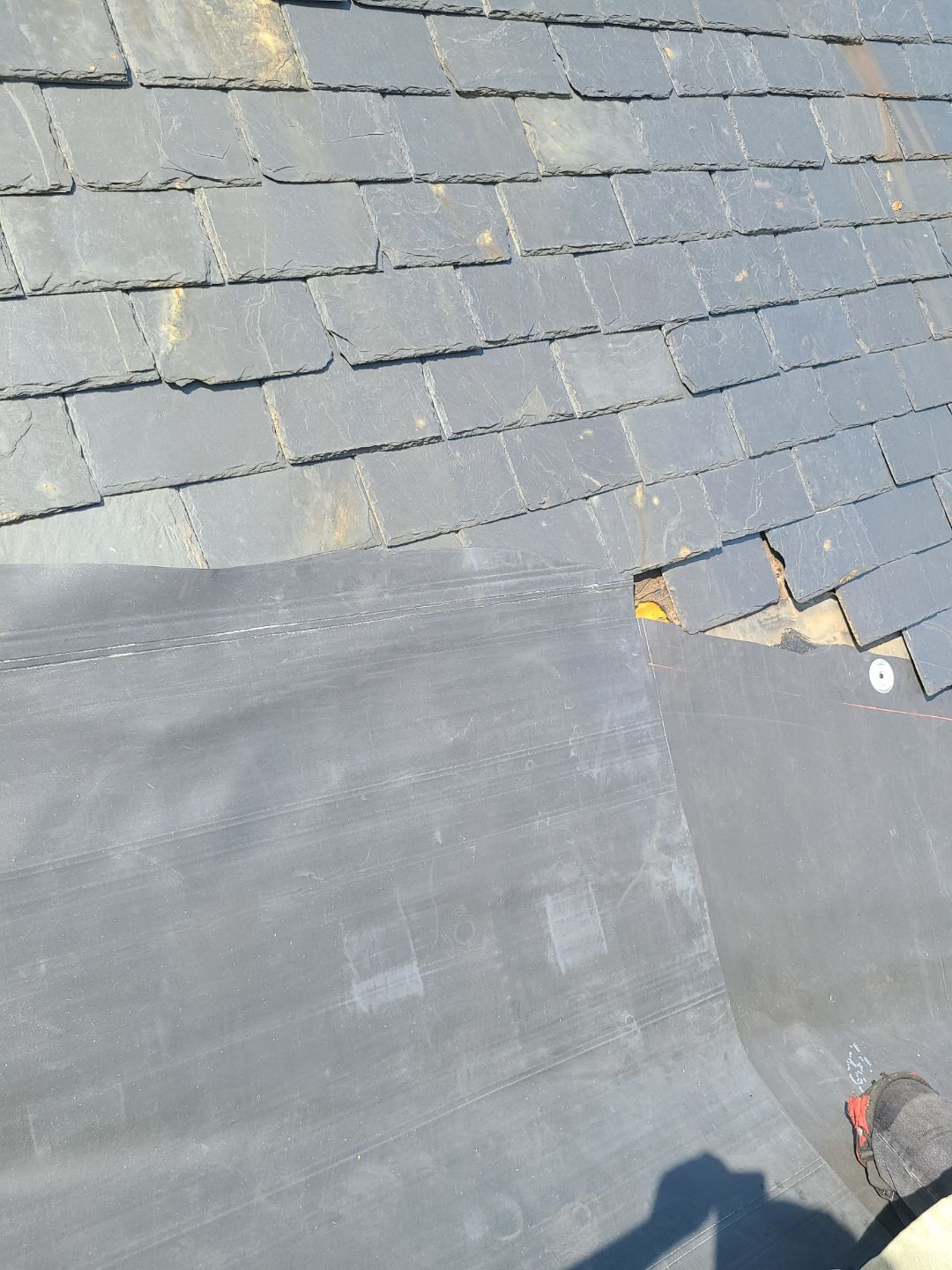 Lorton: EPDM Flat Roof with Partial Slate Replacement by RM Banning, Inc.