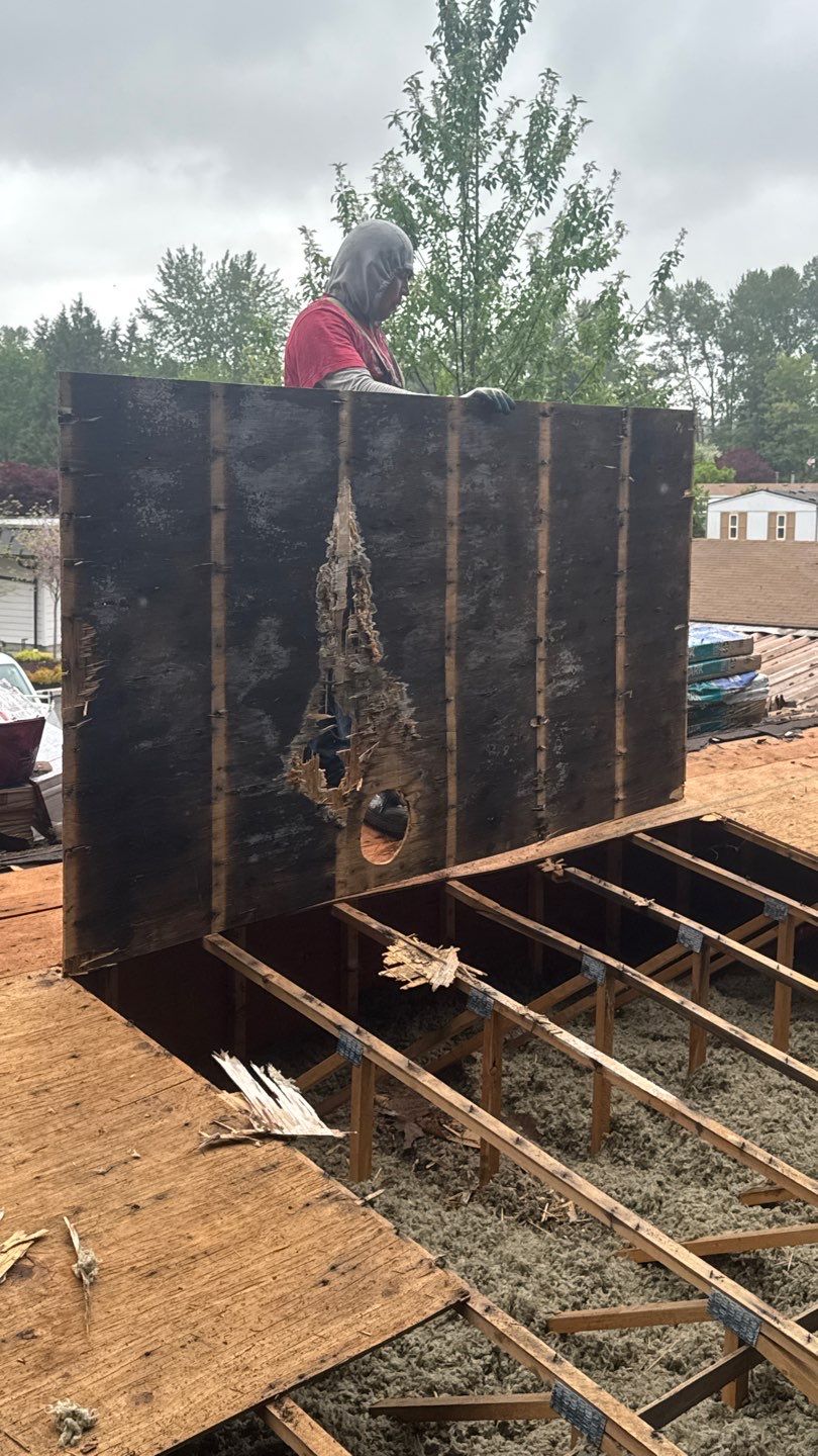 Residential Roofing Installation using GAF HDZ Shingles by Roofing Formula LLC