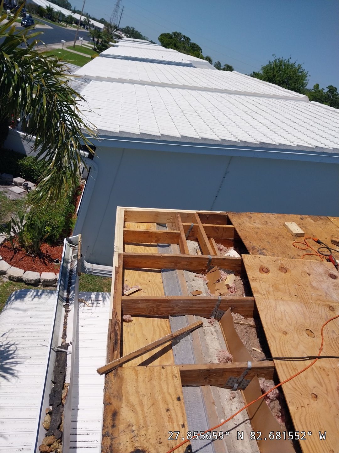 Project in Pinellas Park 33782 by Mitchell Roofing Company LLC 