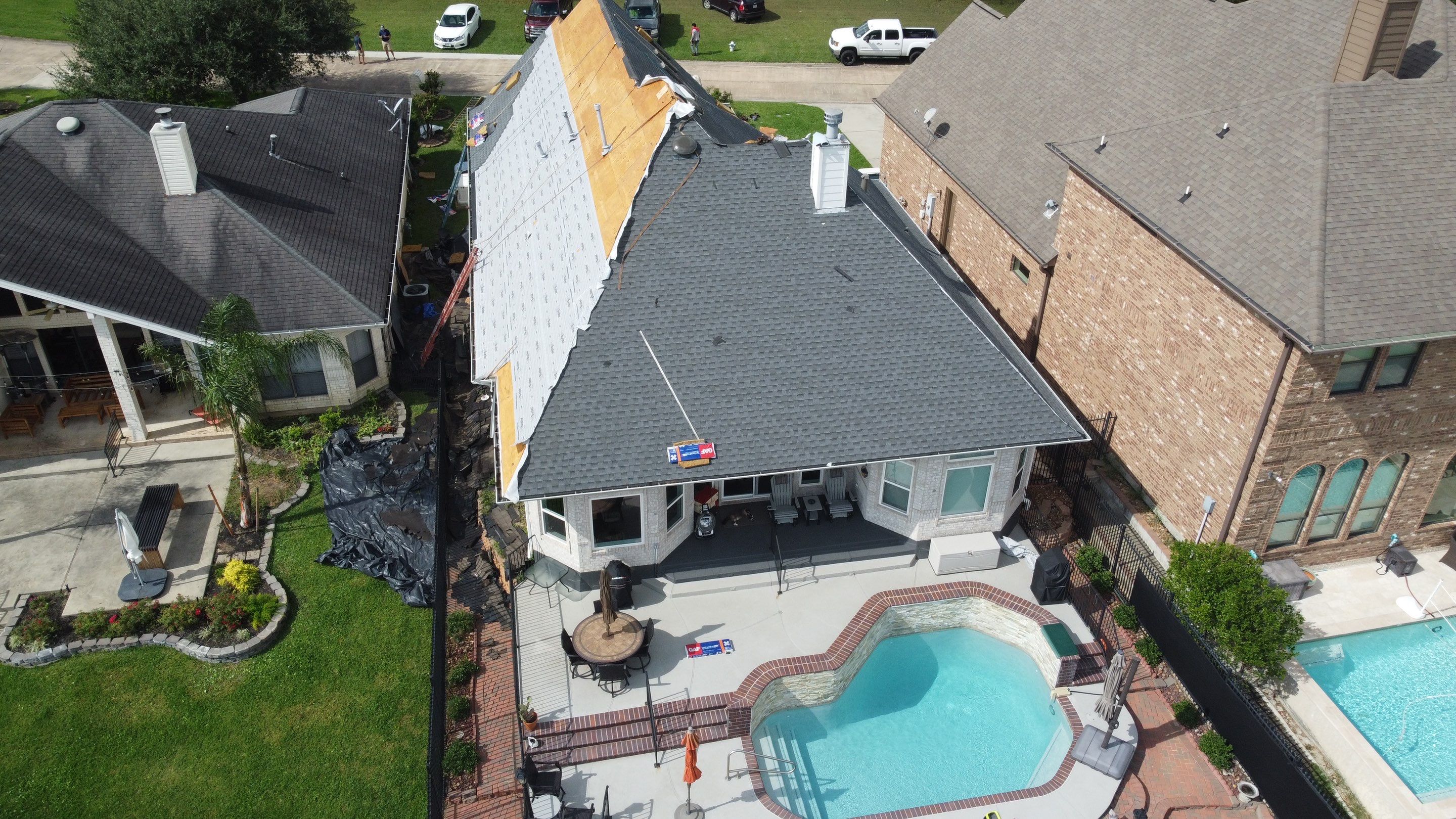 GAF Roof Replacement by Houston Roofing & Construction
