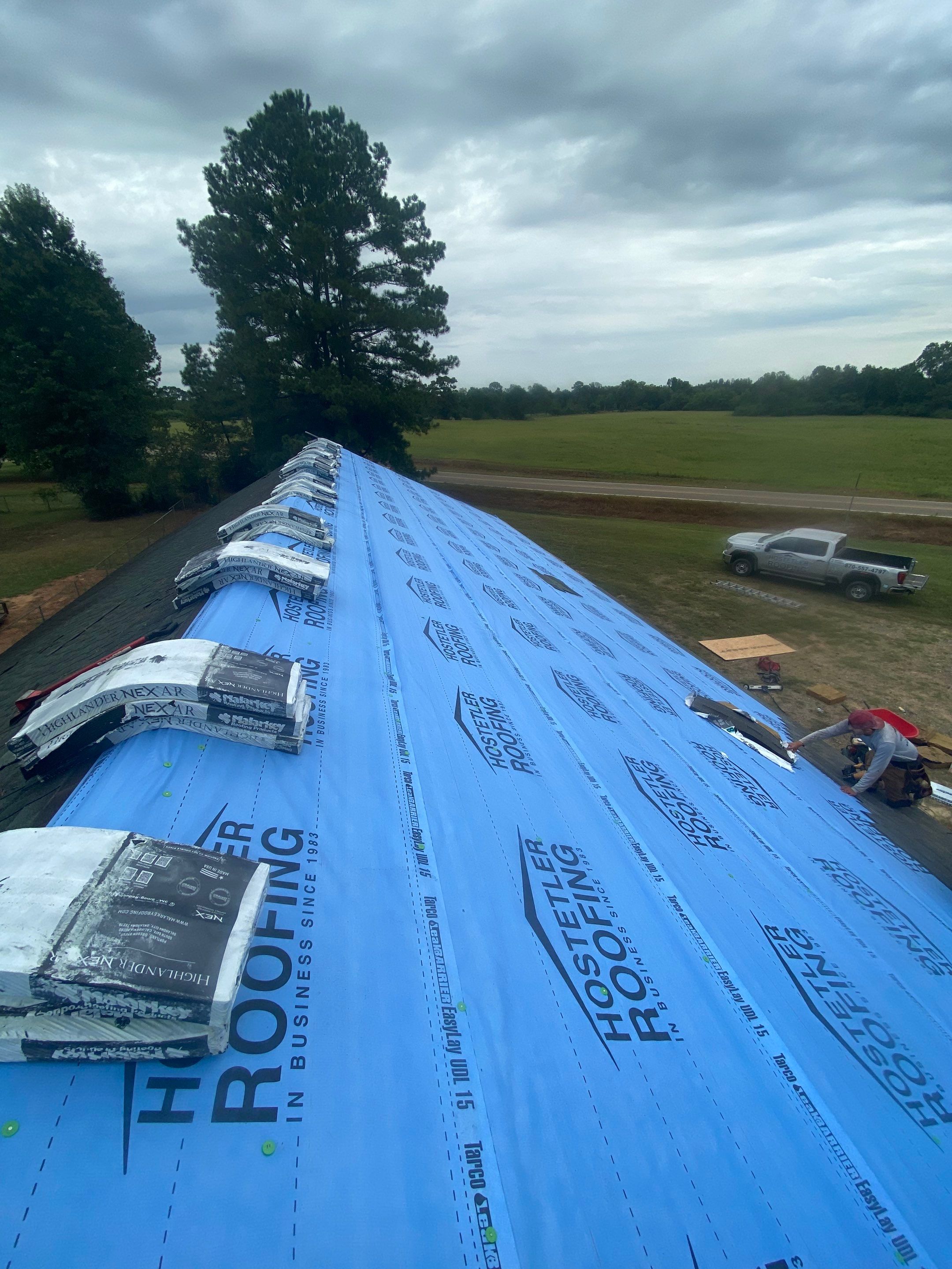 Residential Shingle Reroof using Malarkey Vista by Hostetler Roofing