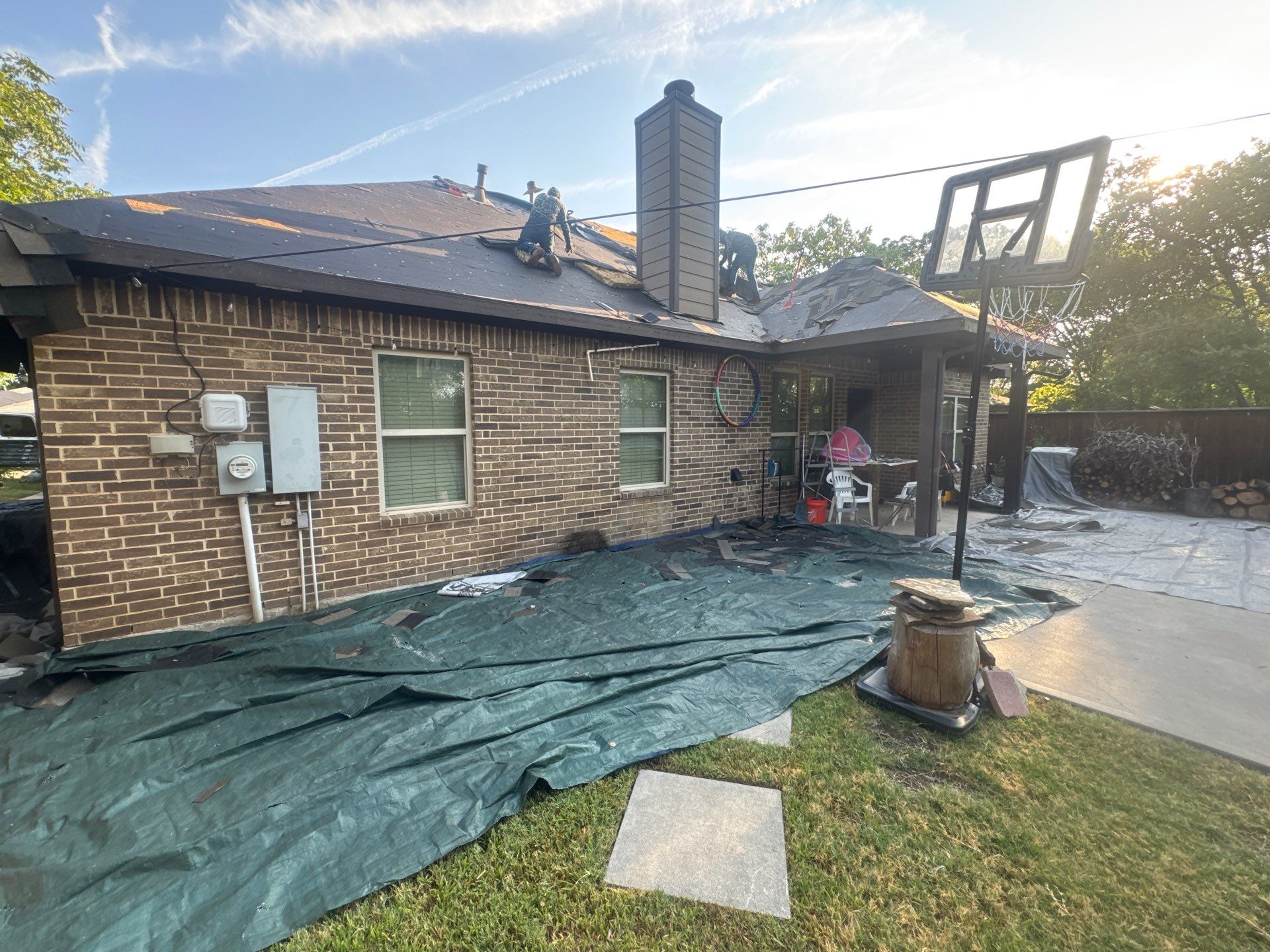 New Gutters and A New Class 4 by Berry Good Roofing
