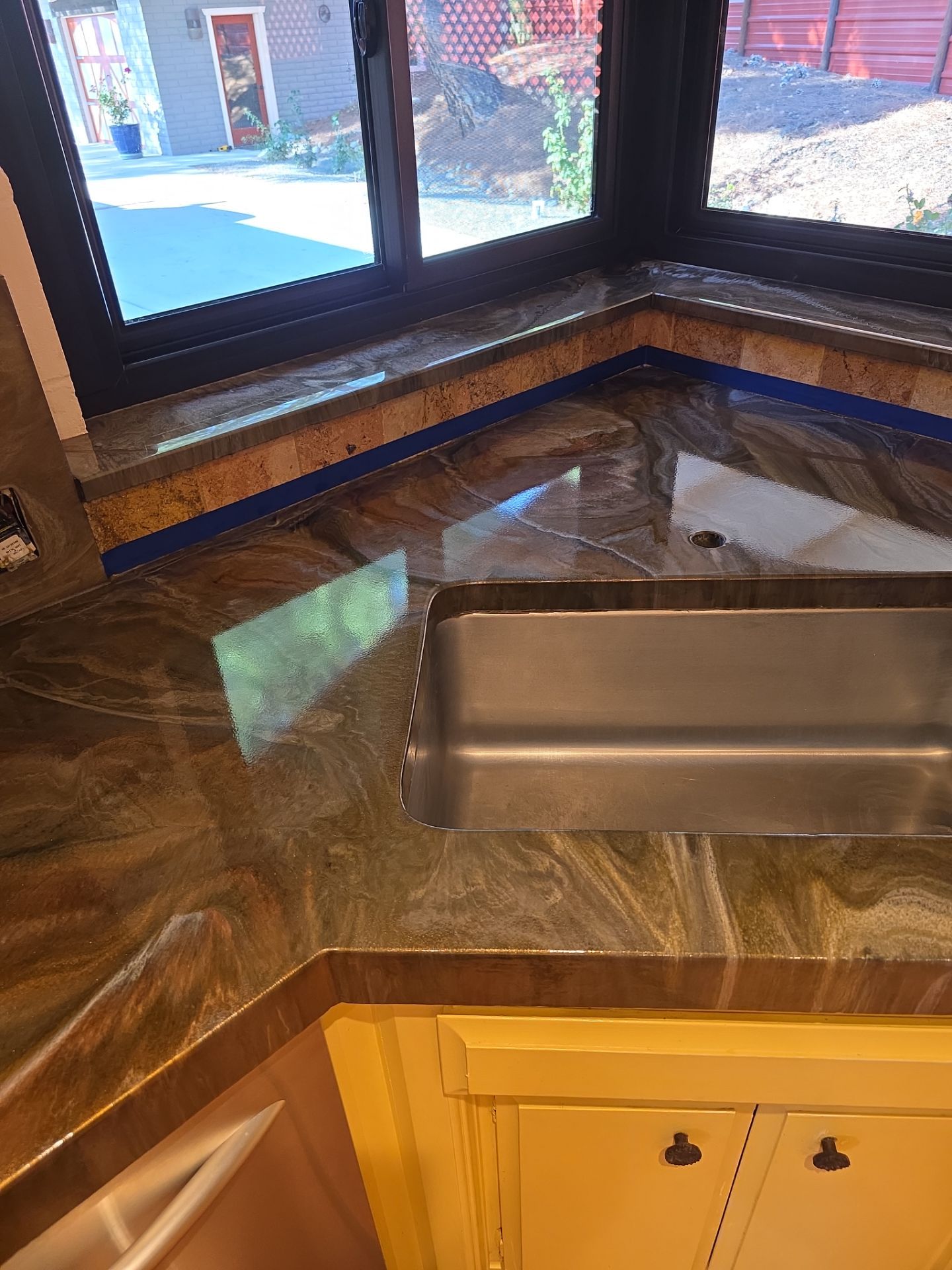 Epoxy countertops by Matt Gifford Painting LLC