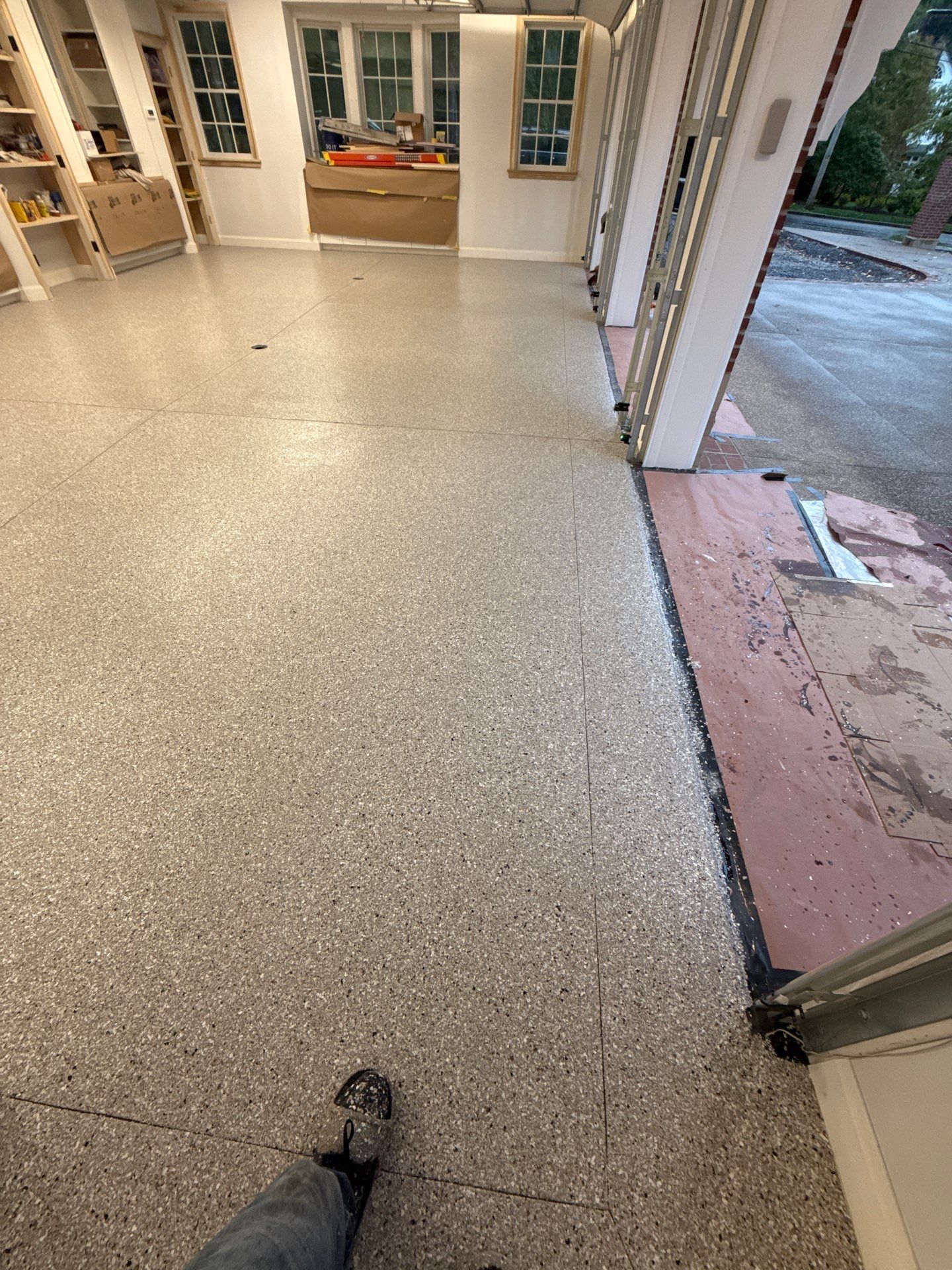 Garage Project in Sewickley by Floors in a Day, Inc