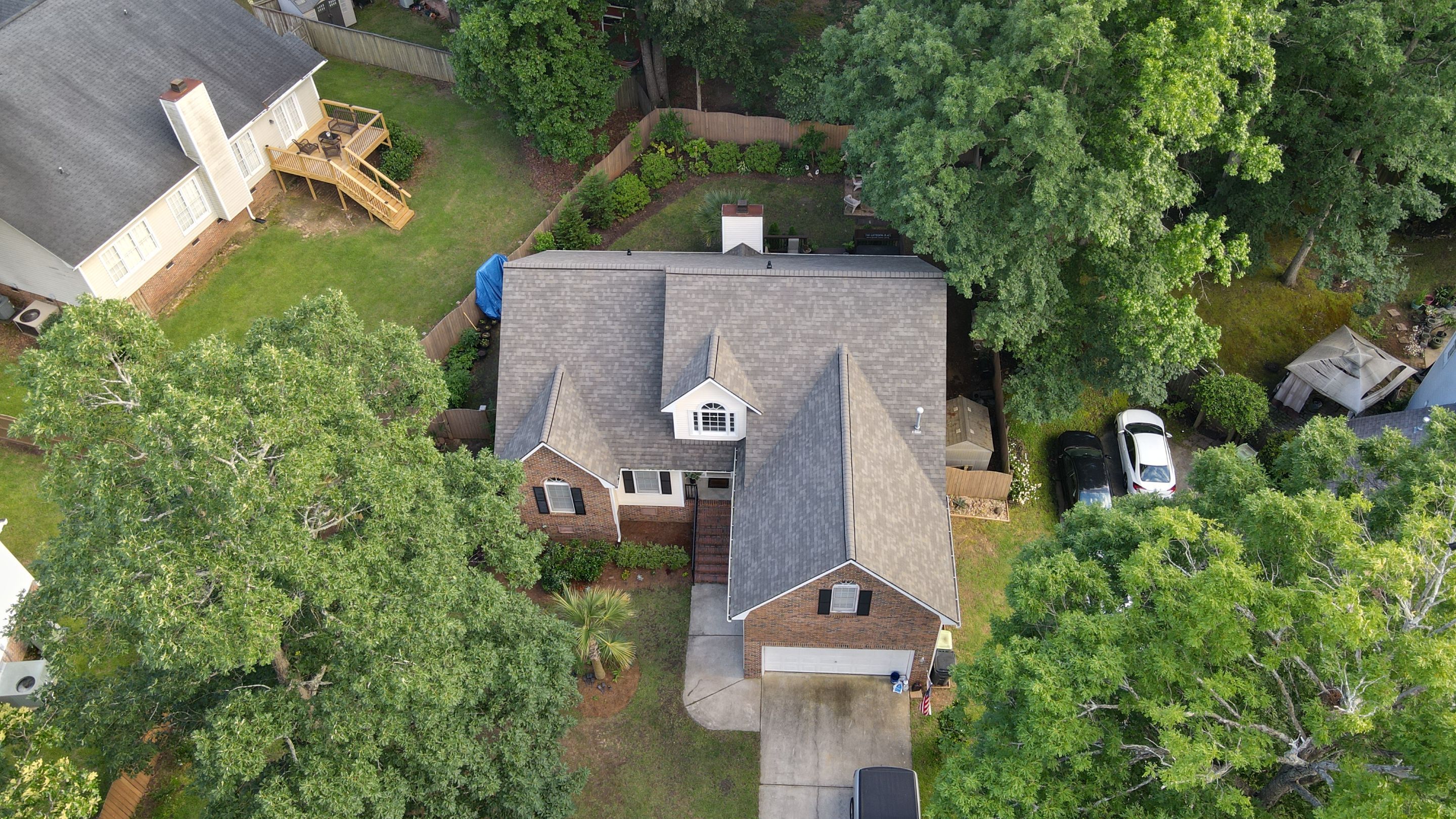 Residential Roofing Installation using Owens Corning Oakridge- Driftwood by Indigo State Roofing