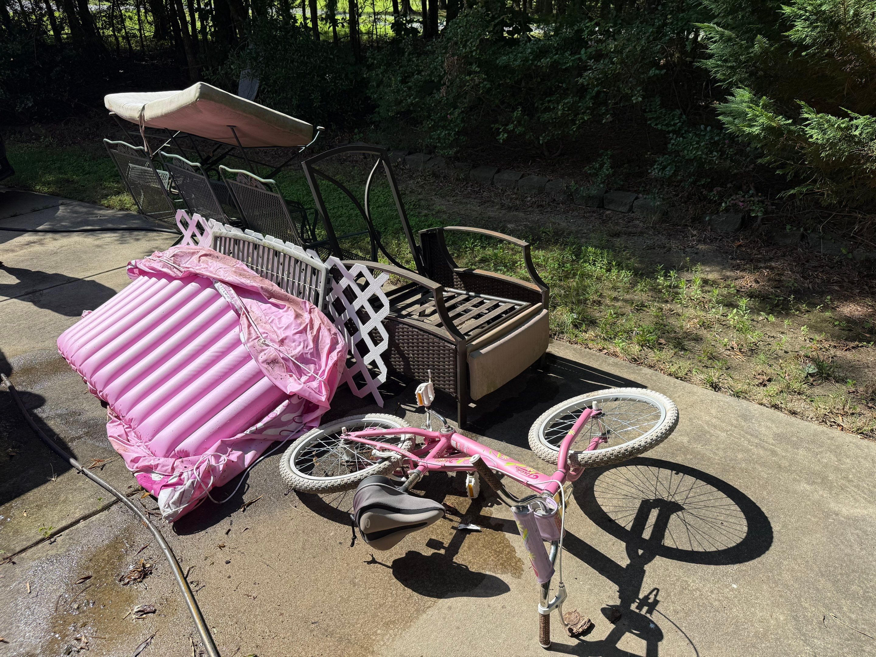 Project in Matthews by Badger Hauling