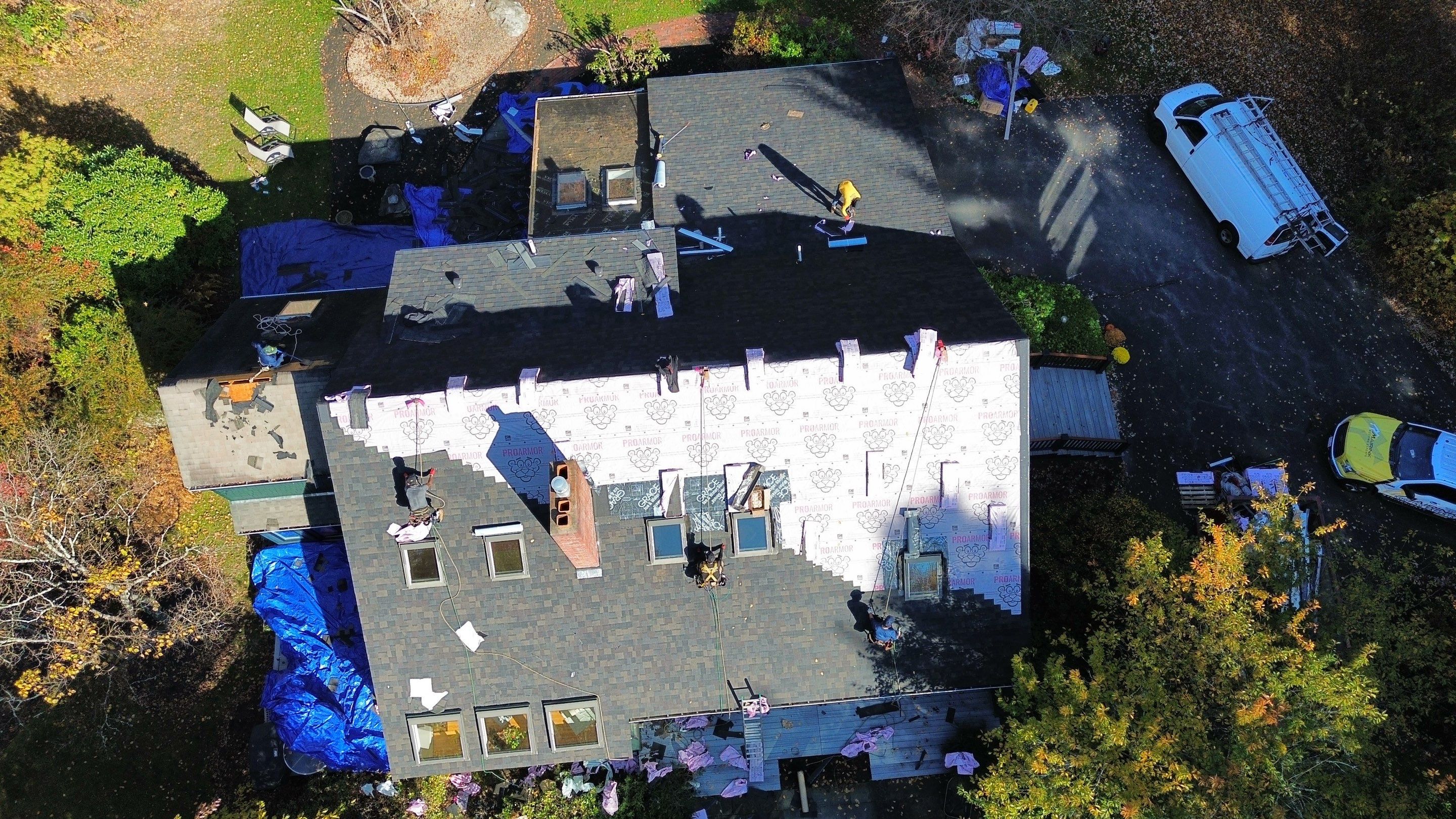 Roof and Gutter Replacement with Platinum Warranty – Carlisle, MA by Mighty Dog Roofing of Greater Middlesex County