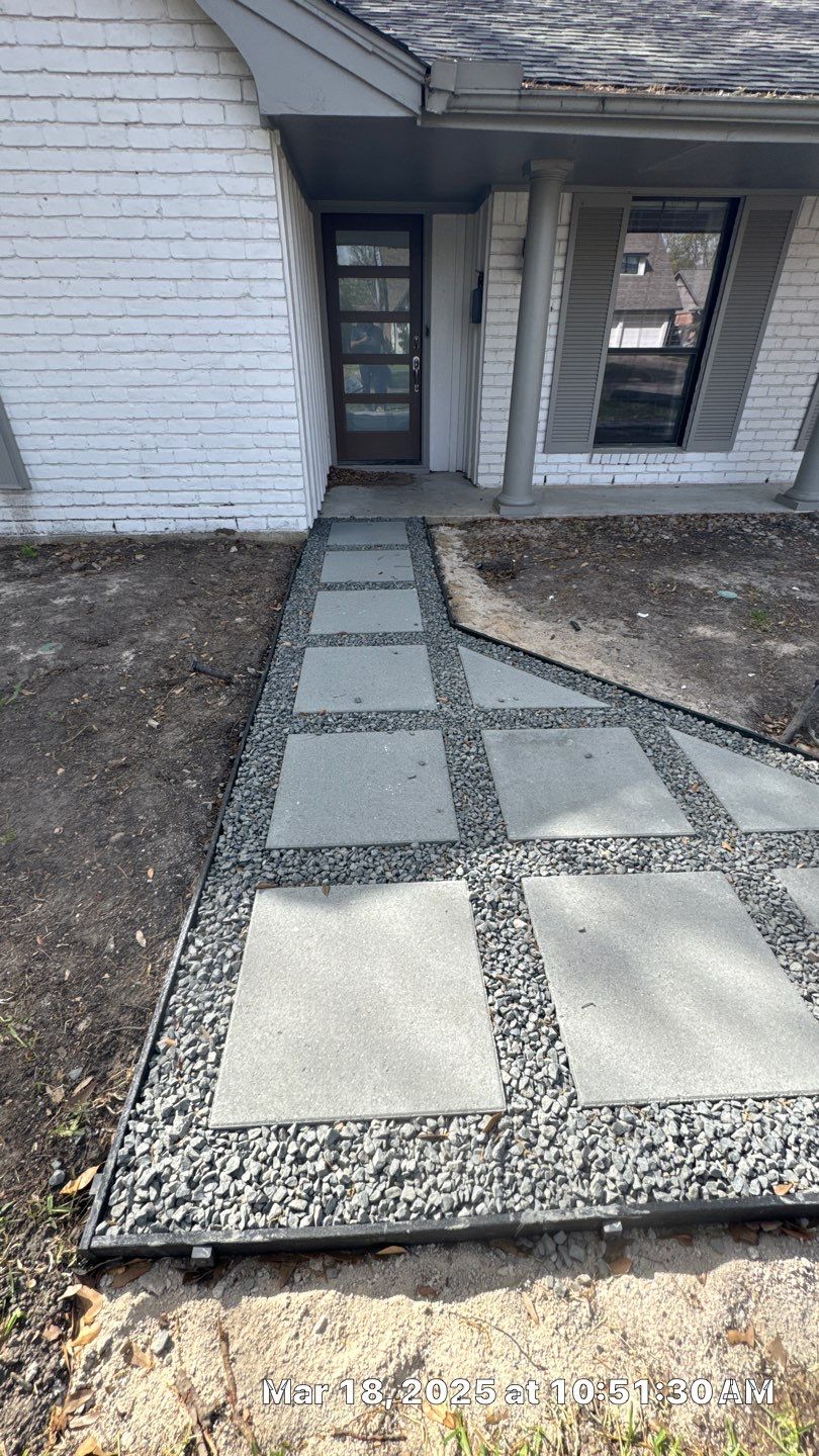 🌿 Jackie’s Outdoor Transformation — Drainage, Flagstone & Full Restoration by Texas Urban Elements