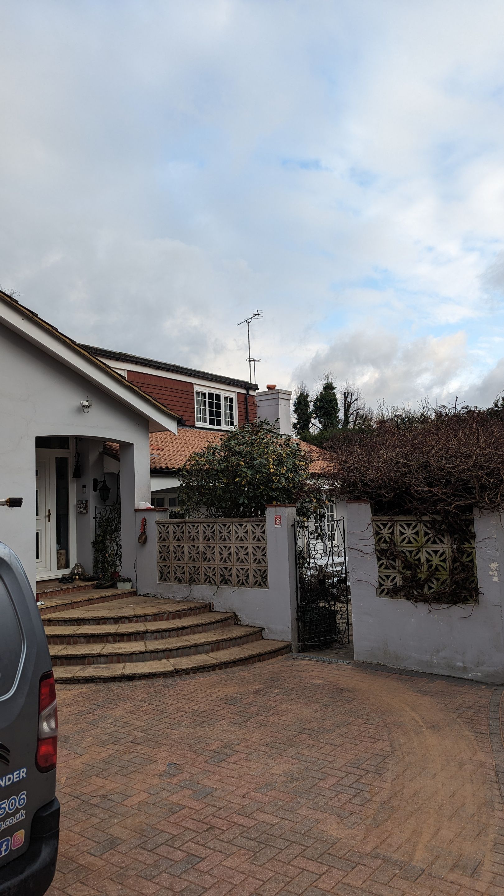 Roof and Driveway Clean using Honda 15lpm Low Pressure Washing Machine by Ges Exterior Cleaning ltd