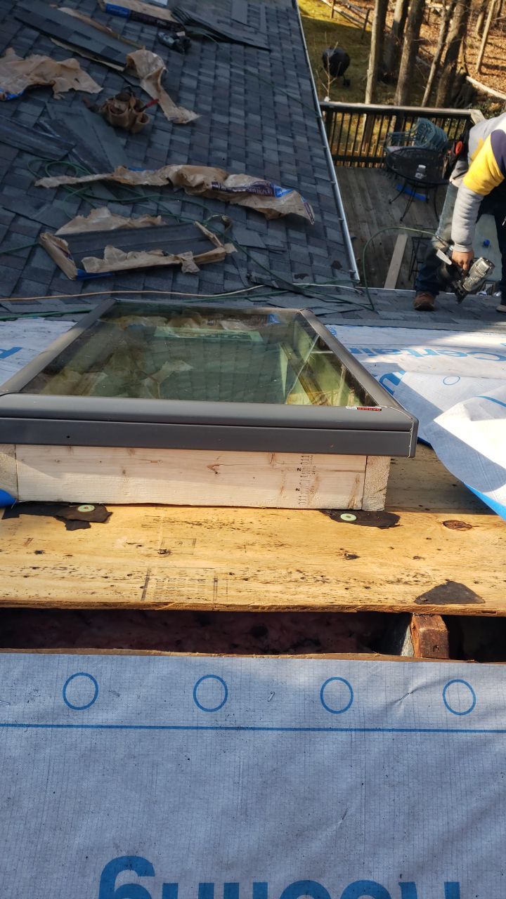 Burke Certainteed Landmark Pro MD Colonial Slate New Roof Installation by RM Banning, Inc.