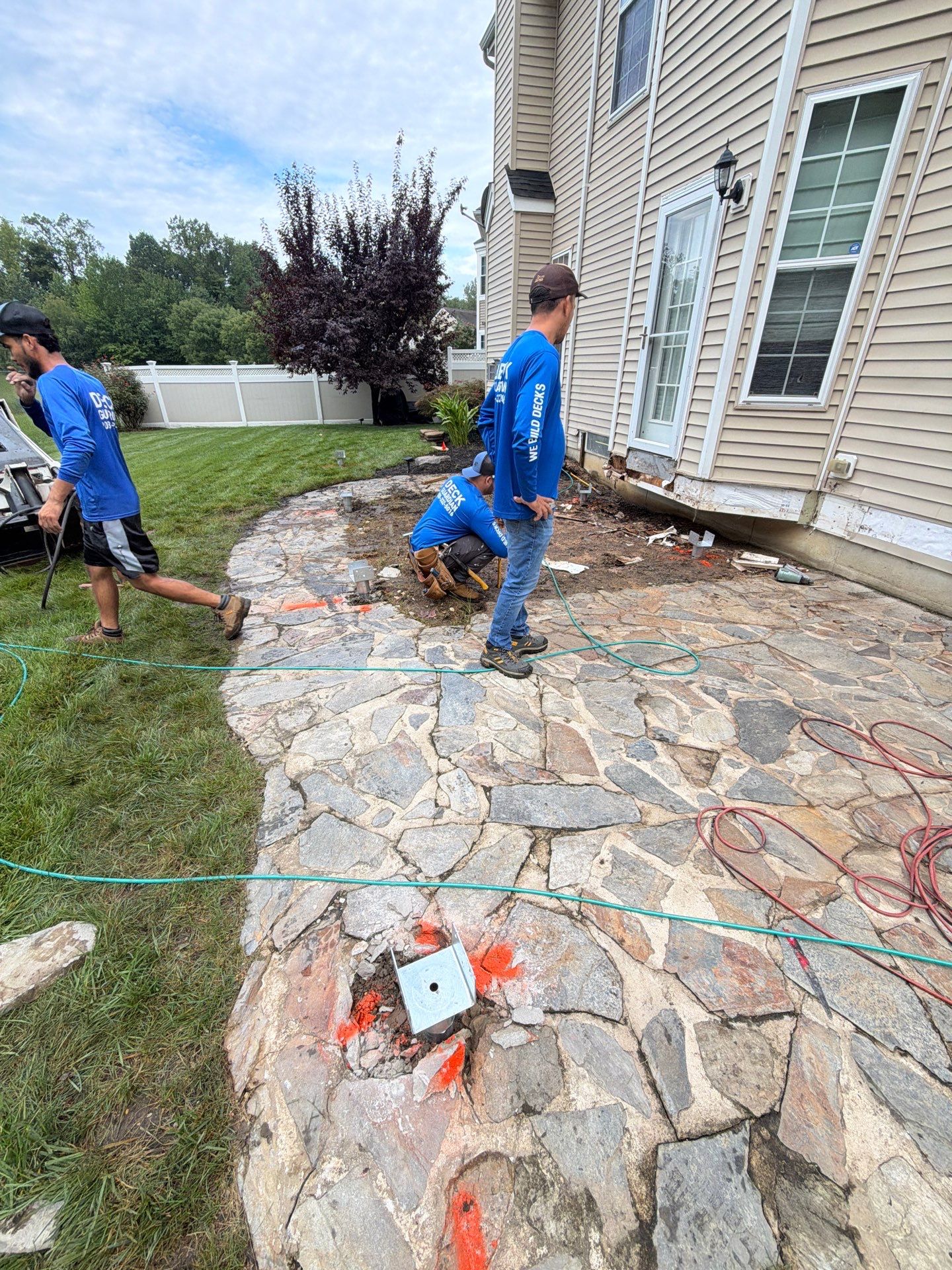 New Deck in Fieldsboro, New Jersey by deck guardian