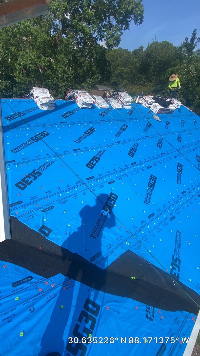 Residential Roofing Installation using Roof Replacement by American Roofing & Construction LLC