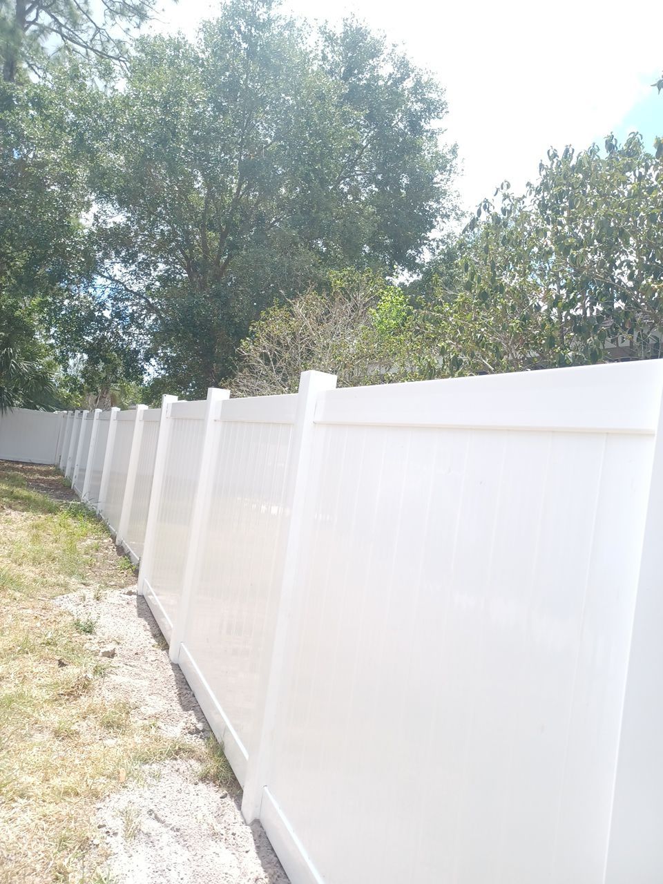 North Port, FL 6ft. Tall White Vinyl Privacy Fence by Asap fence and gates, LLC