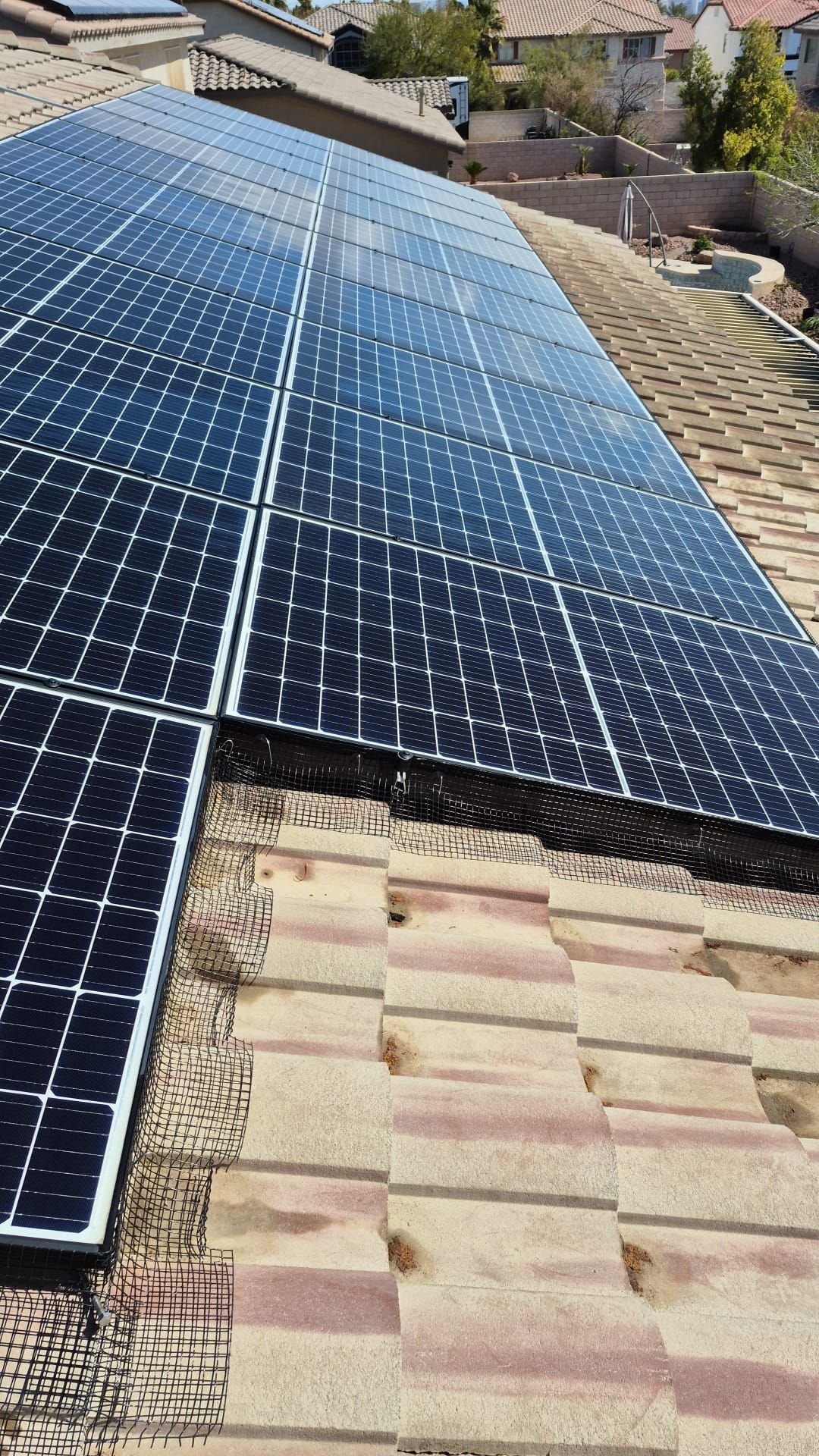 Single story netting. by Solar Honest Cleaning 