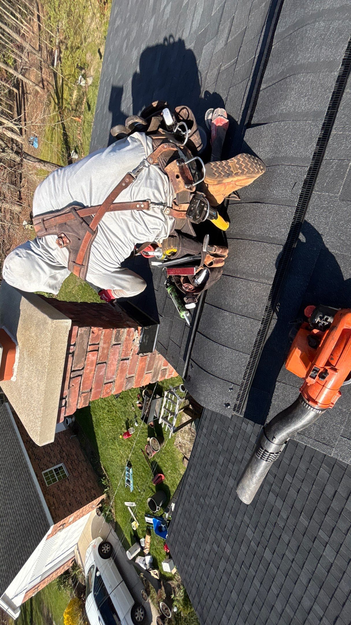 Roof Replacement using Owens Corning Onyx Black by 180 Contractors