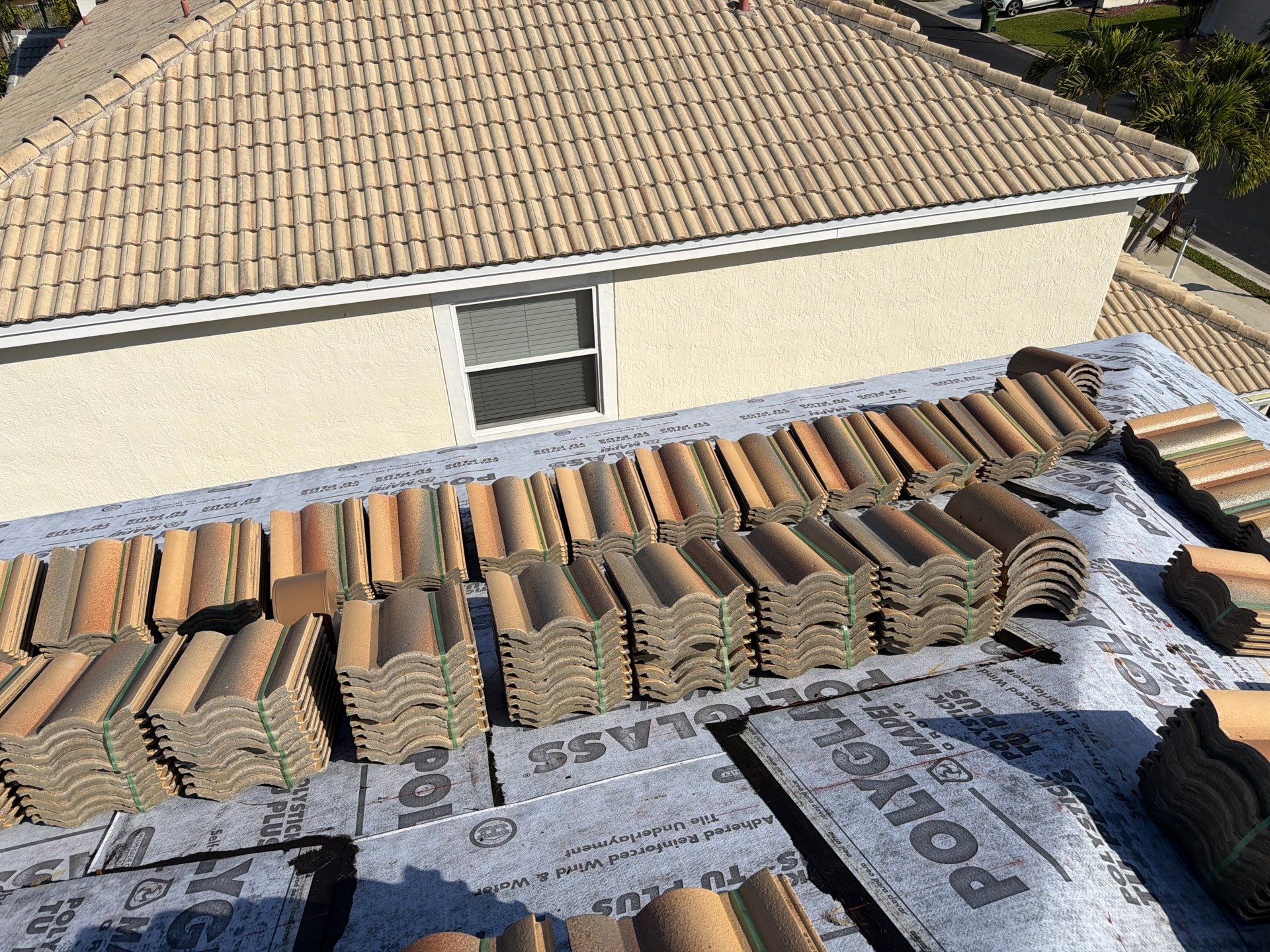 Residential Roofing Installation using WestLake Roofing Tile by BLUES BROTHERS ROOFING