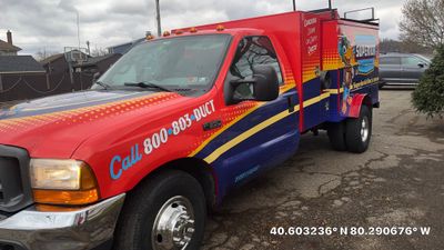 Air Duct Cleaning With a Vacuum Truck in Aliquippa, PA