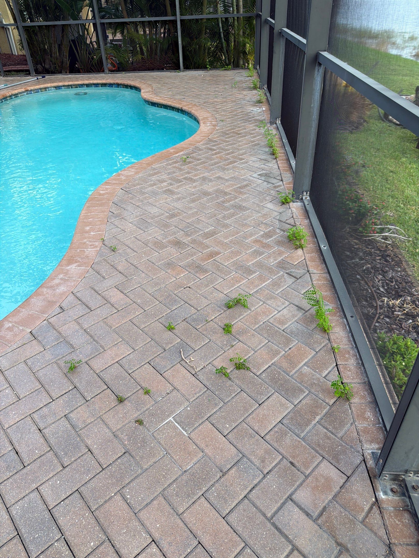 Valencia Lakes Paver Stripping and Sealing for Full Residential Property by Supreme Paver Experts