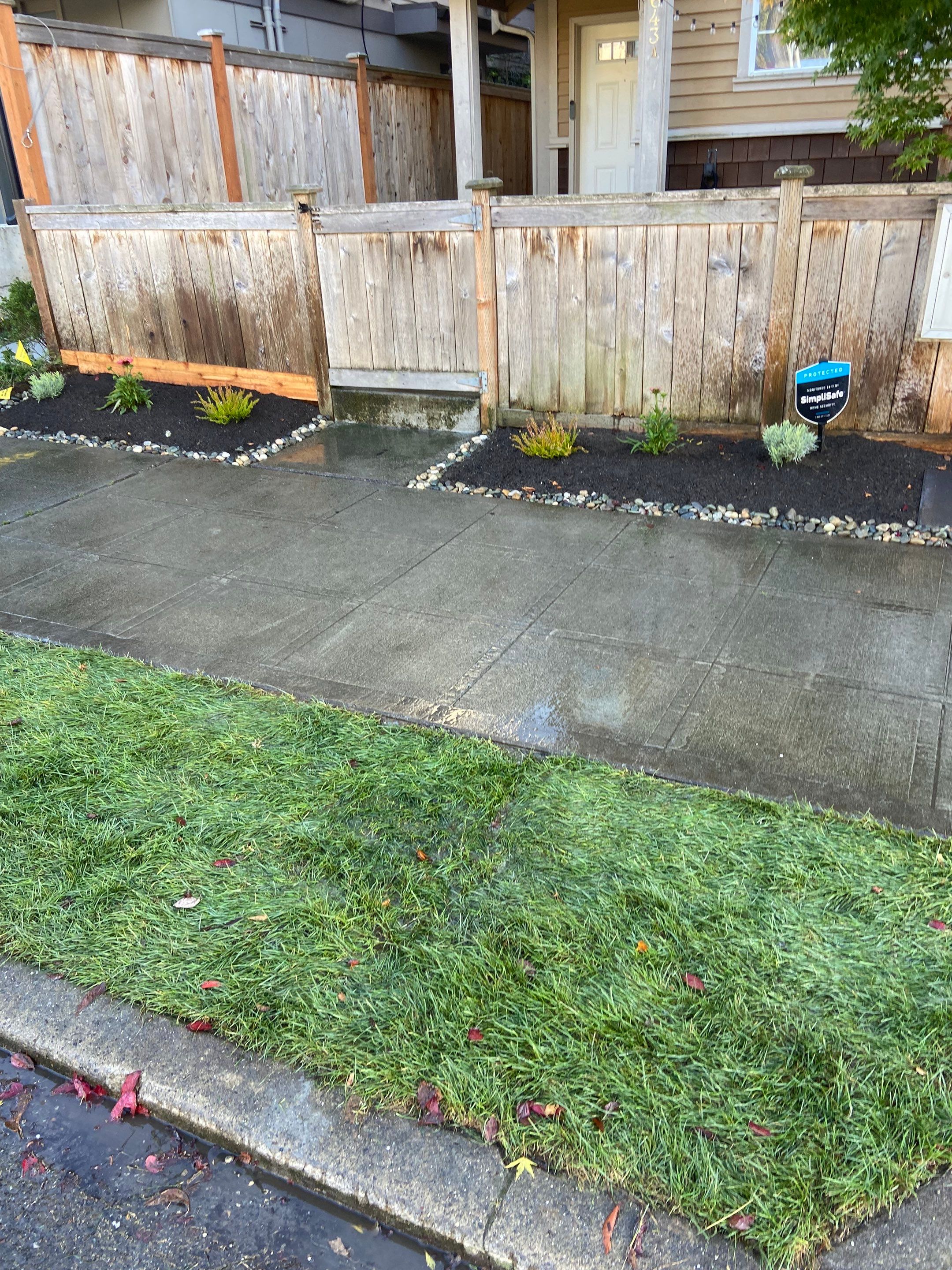 Paver Walkway & Turf Installation | Seattle  by Jireh Asphalt & Concrete Inc 