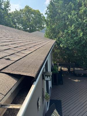 Turtle Shell gutter protection installation in Naperville, IL 60565, photograph 8