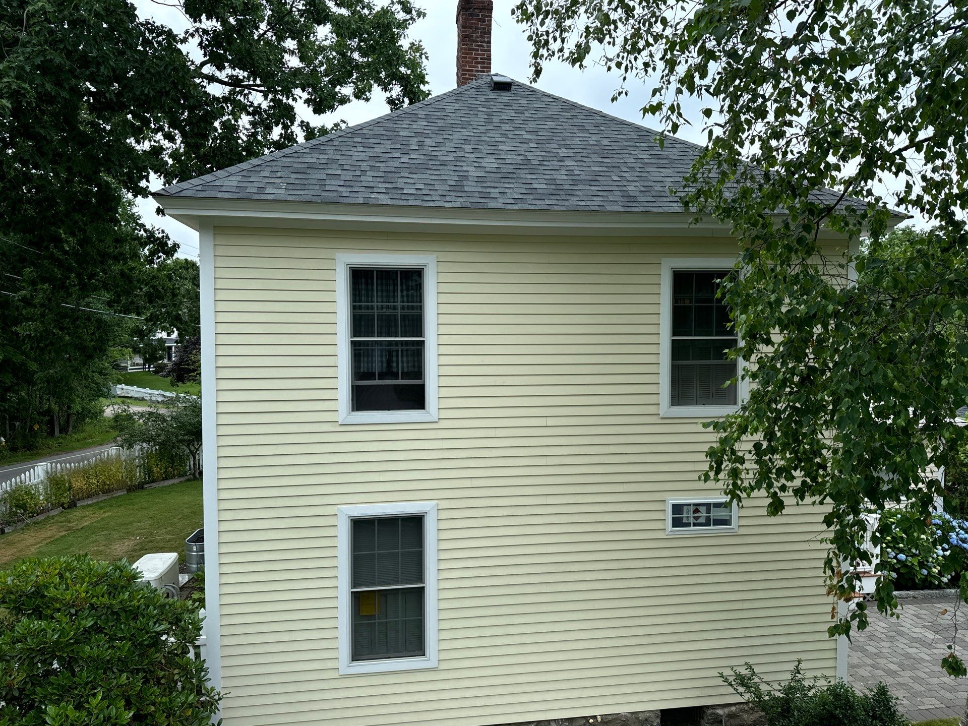 Everlast Siding, and New Asphalt Roofing in New Castle, NH by Tall pine roofing
