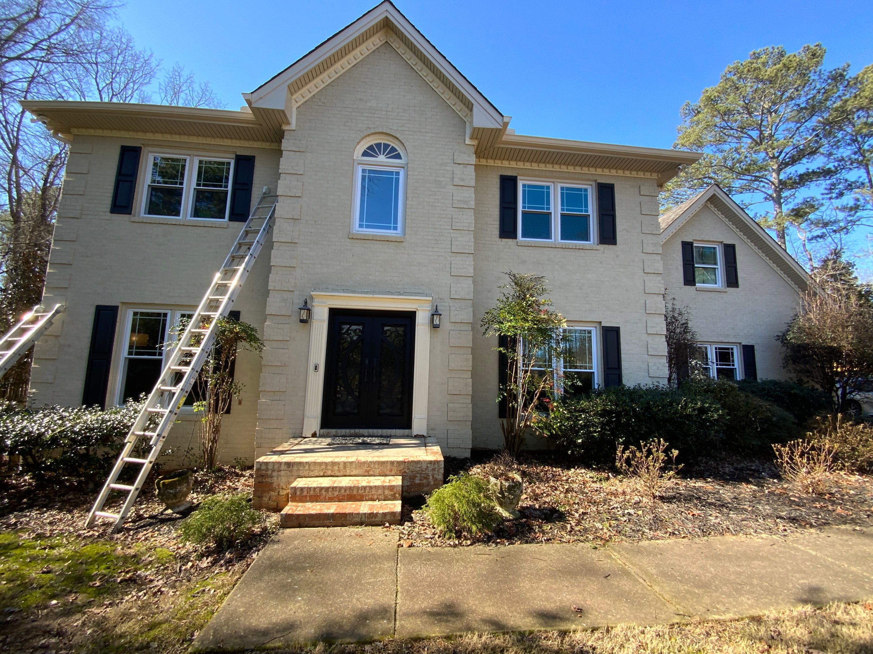 Full Exterior Painting and Color Transformation in Roswell, Georgia by Swift Home Renovations