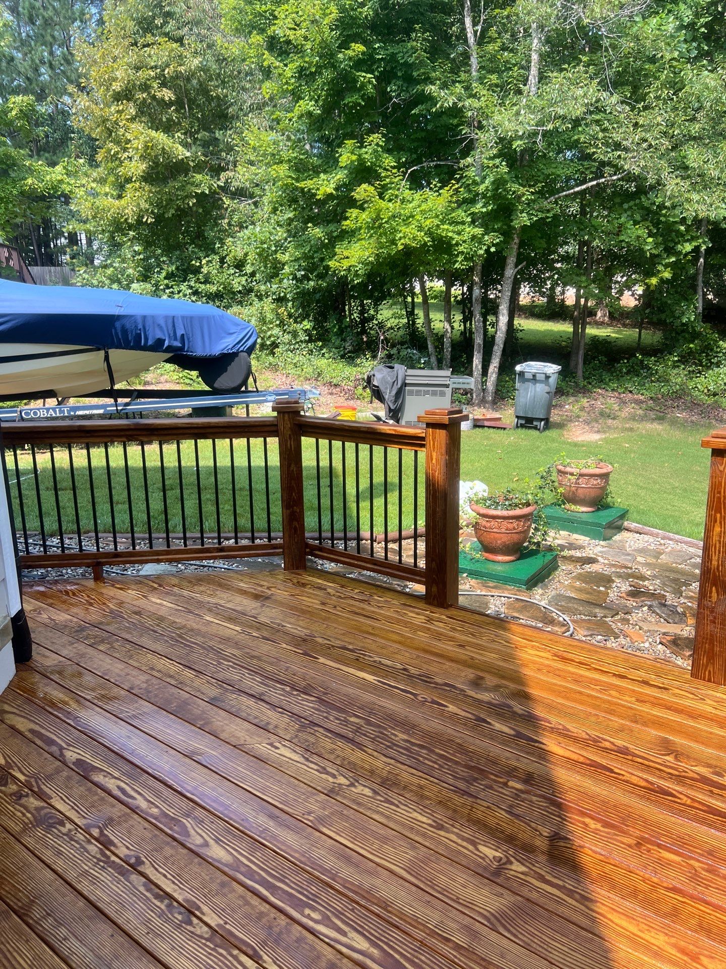 Weathered Deck using Wood Sealant by DuraSeal