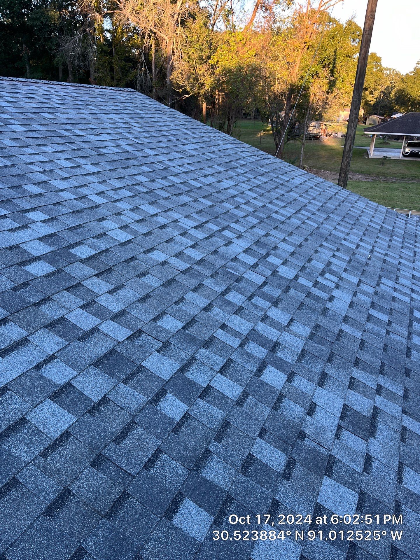 Residential Roofing Installation using Atlas Pinnacle Pristine Coastal Granite  by Top Team Construction
