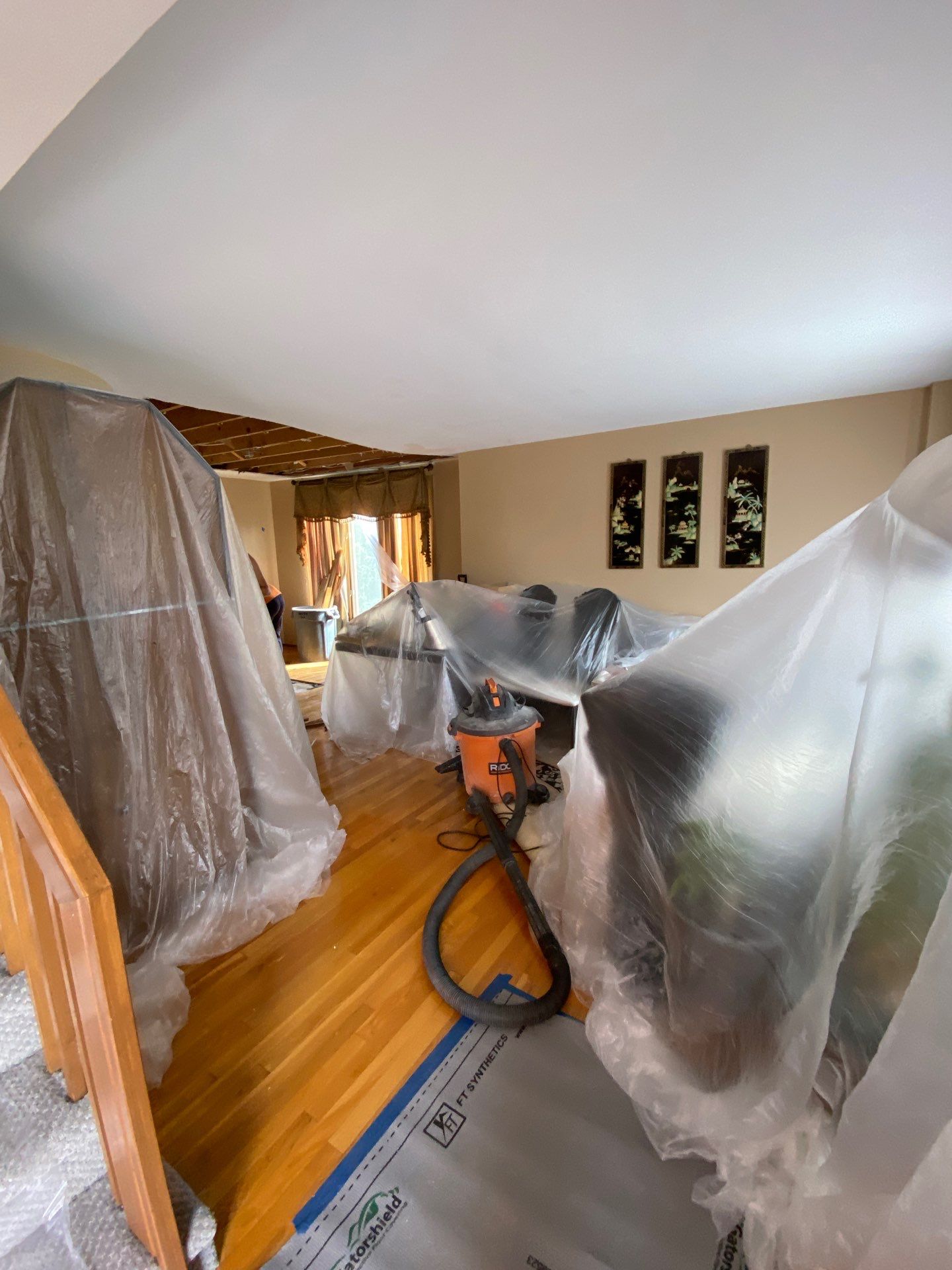 Project in Farmington Hills by EzDry Water Mitigation & Property Restoration