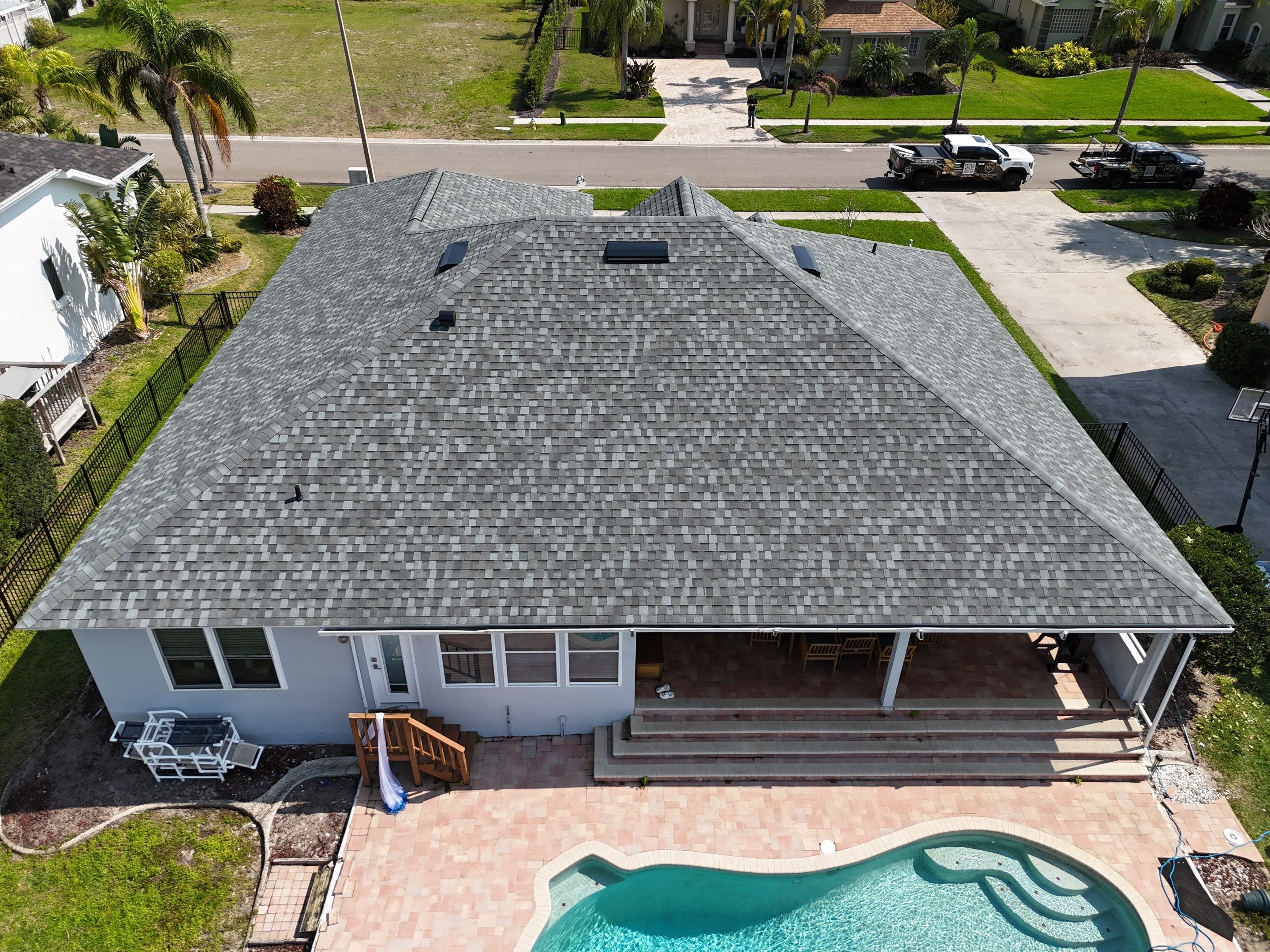 Roof Replacement in Apollo Beach Fl. by Steadfast Roofing 