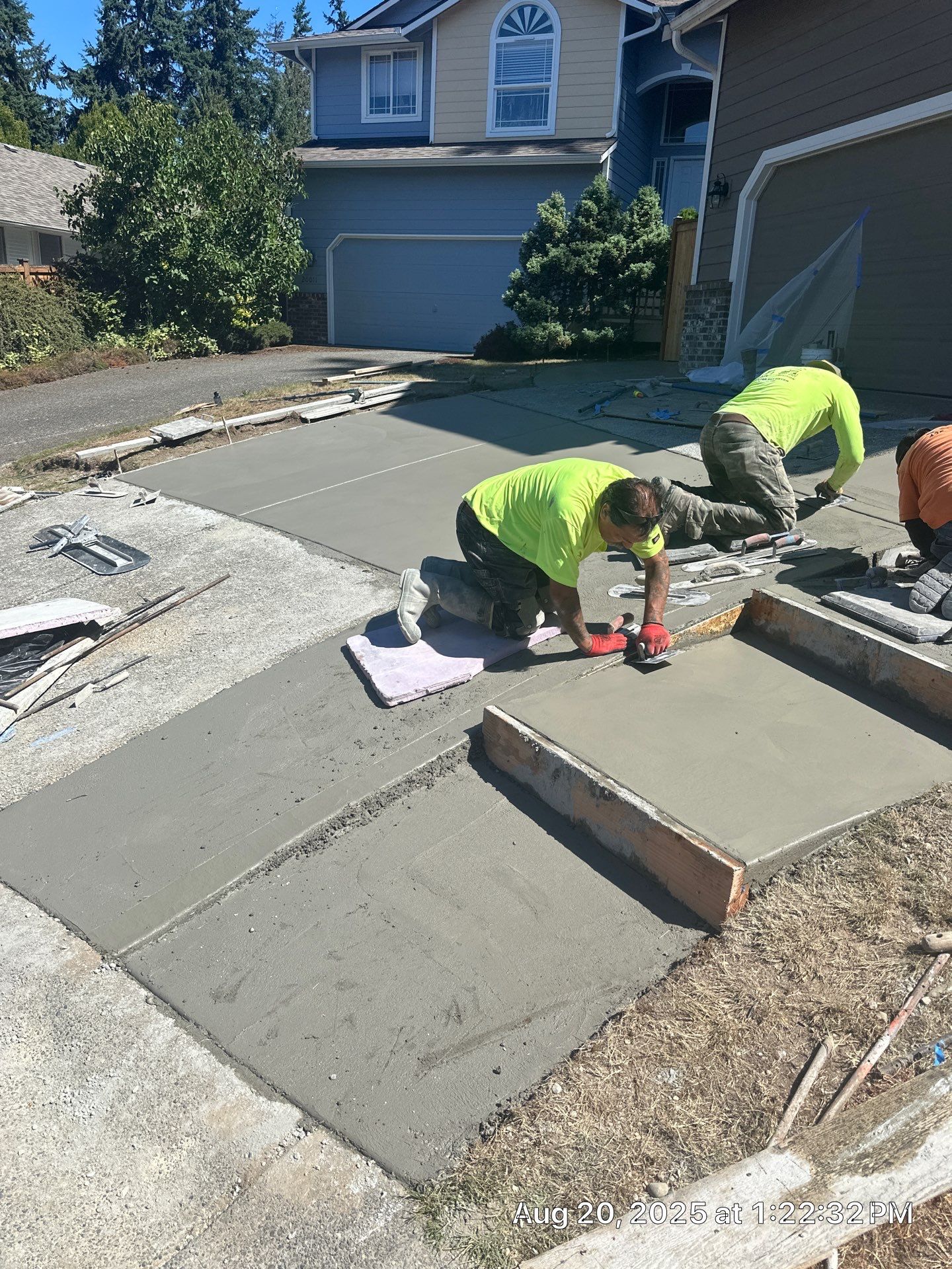 Concrete Driveway and Steps Renovation | Bothell  by Jireh Asphalt & Concrete Inc 