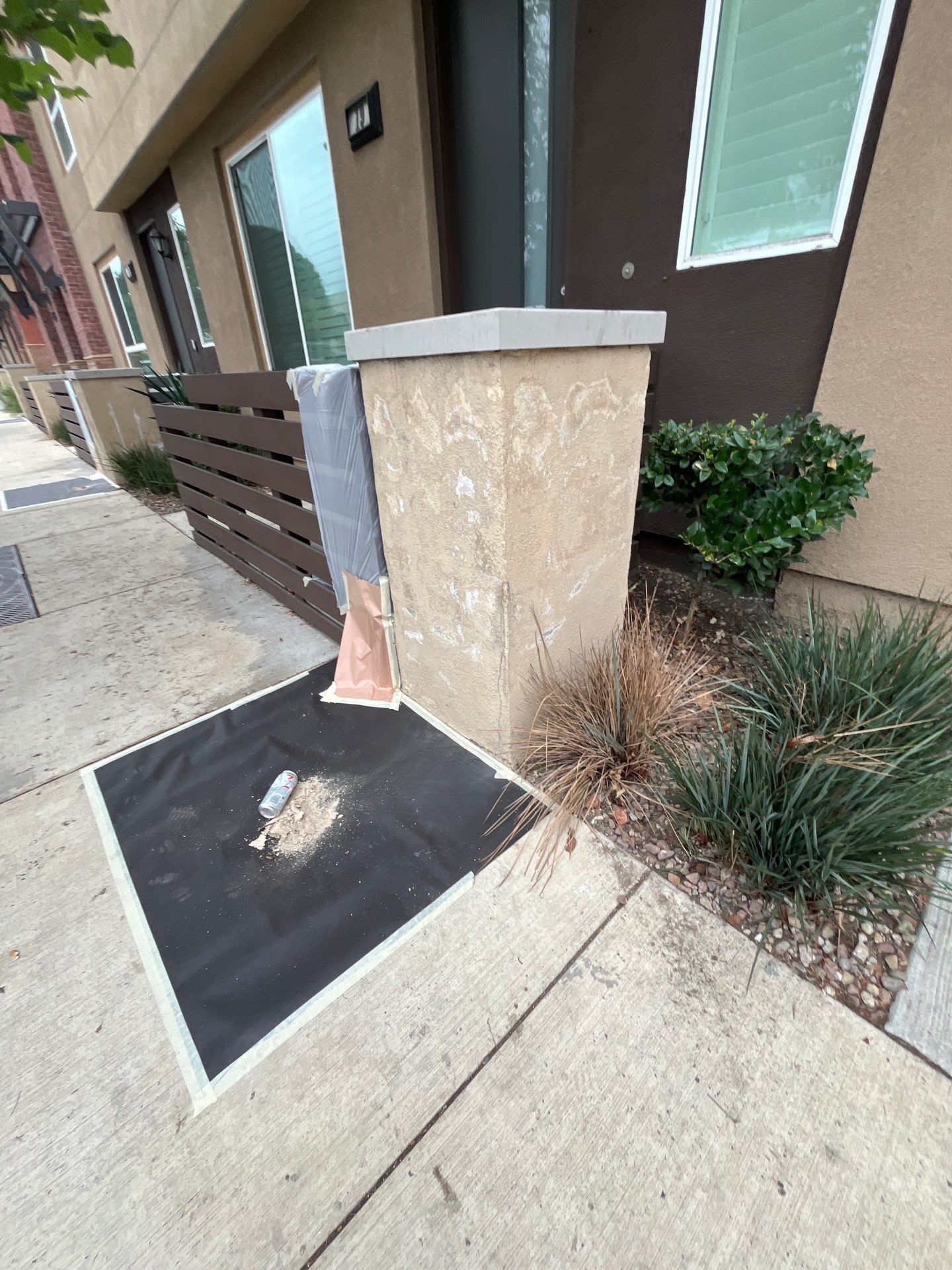 Pillar Stucco Repair in Glendora by One Stop Source