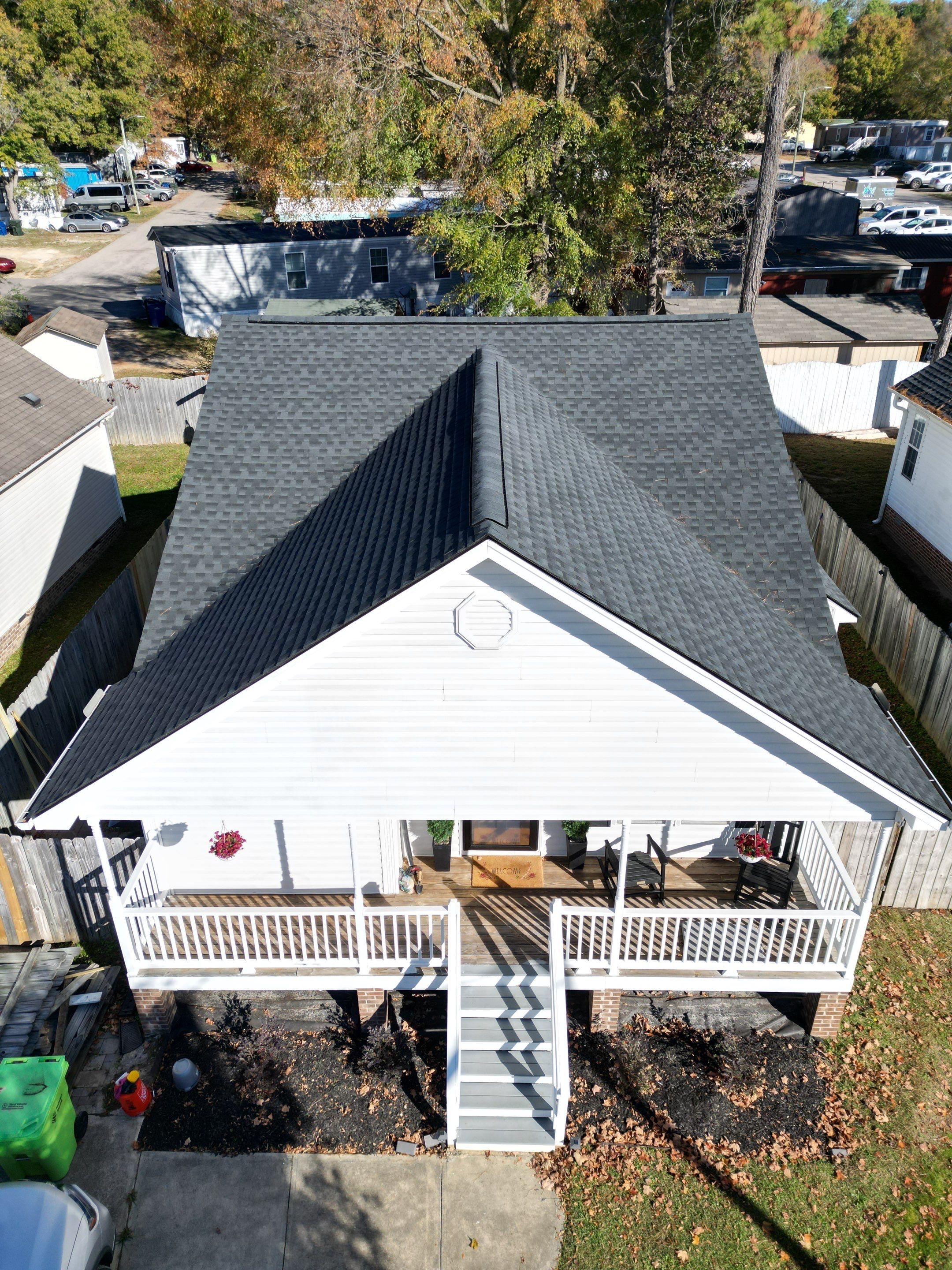 Project in Raleigh - Timberline HDZ Charcoal by Pro Performance Roofing