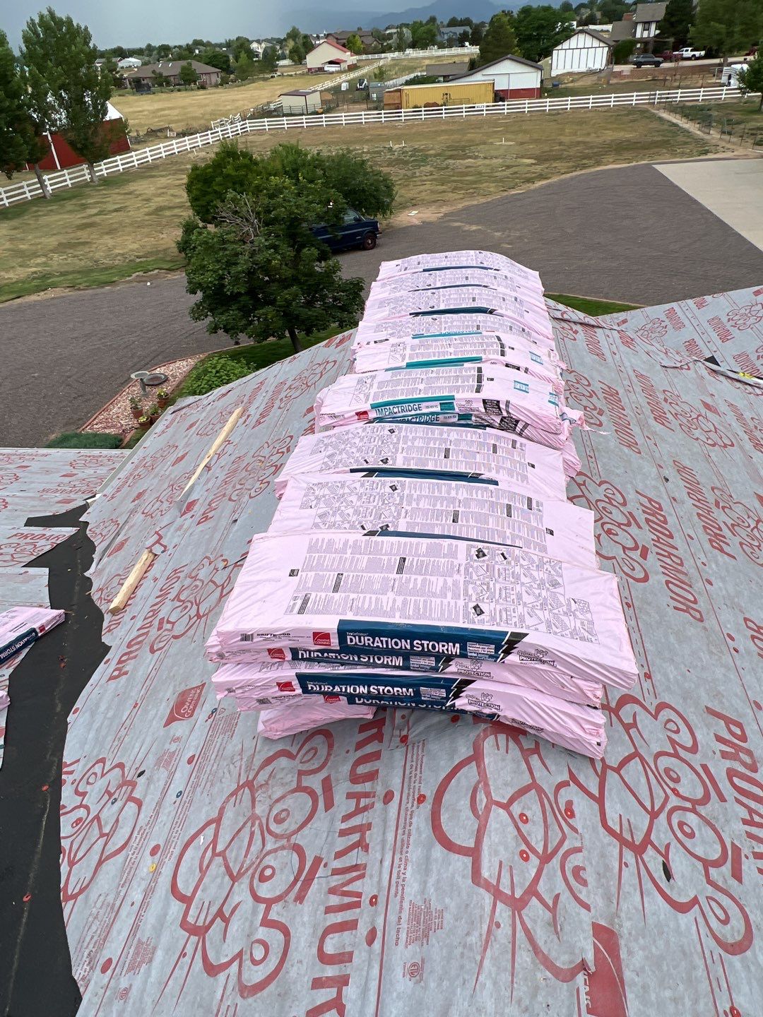 Residential Roofing Installation using Owens Corning TruDefinition - Driftwood  by A to Z Roofing