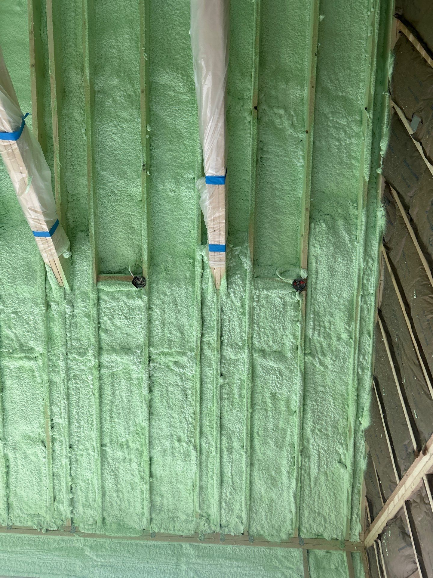 Detached Garage using Closed Cell Spray Foam by NYS Foam & Energy