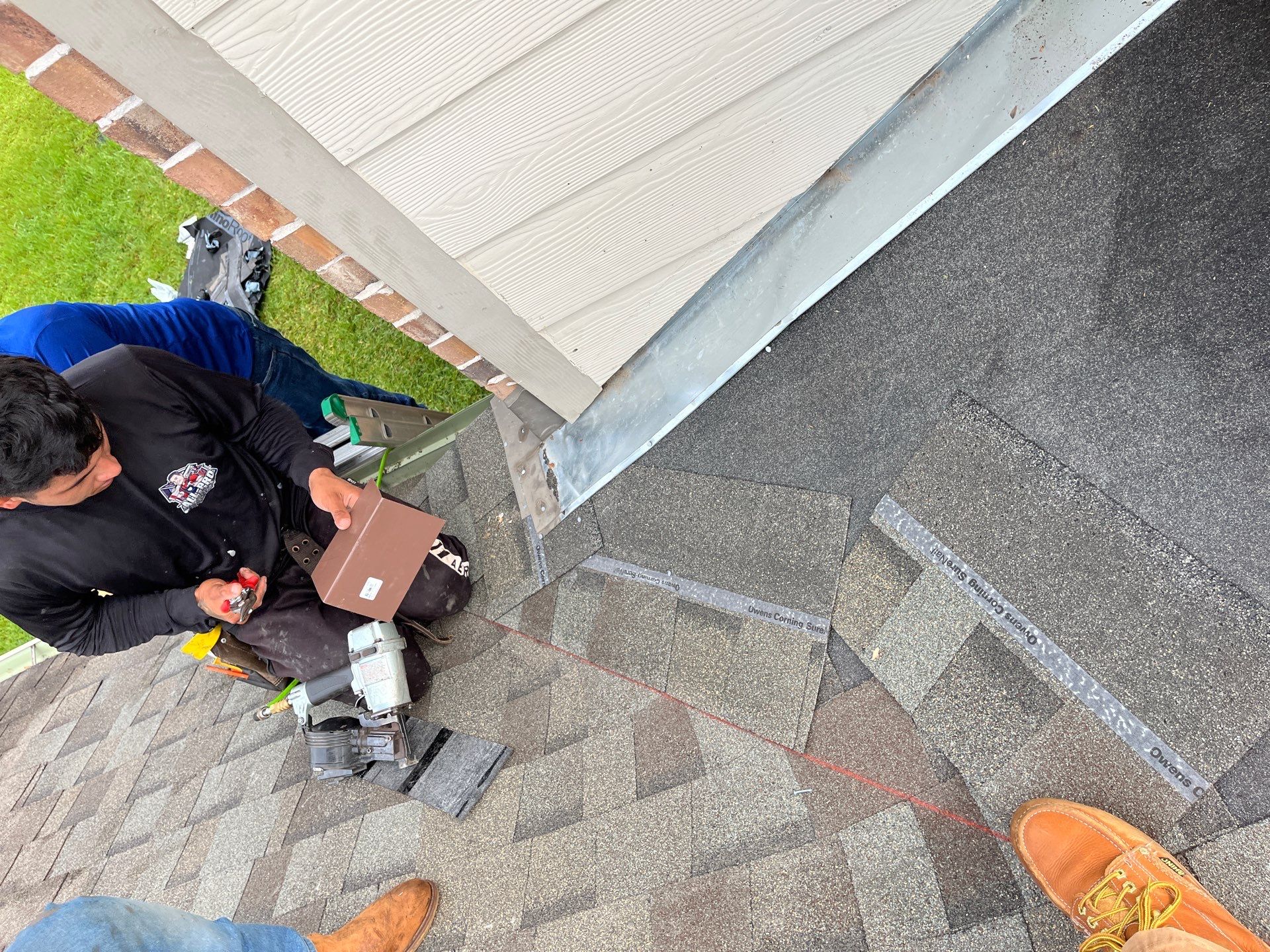 Residential Roofing Repair using Owen's Corning Duration (Lifetime) Shingles by Roof Repair Company