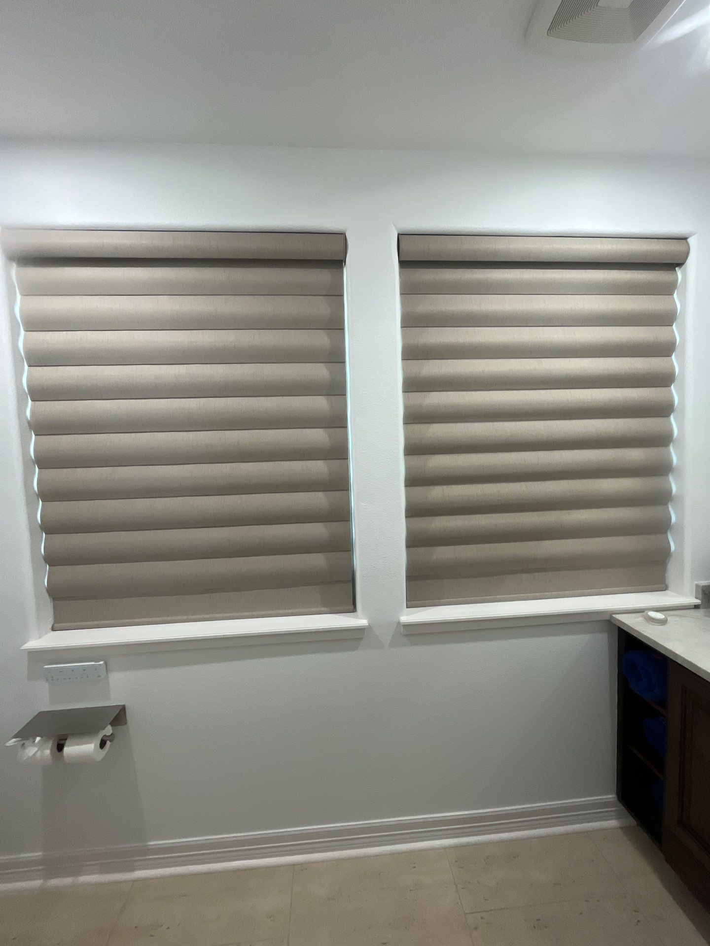 Hunter Douglas Pirouettes with Powerview Gen 3 by Budget Blinds of Greater Corpus Christi