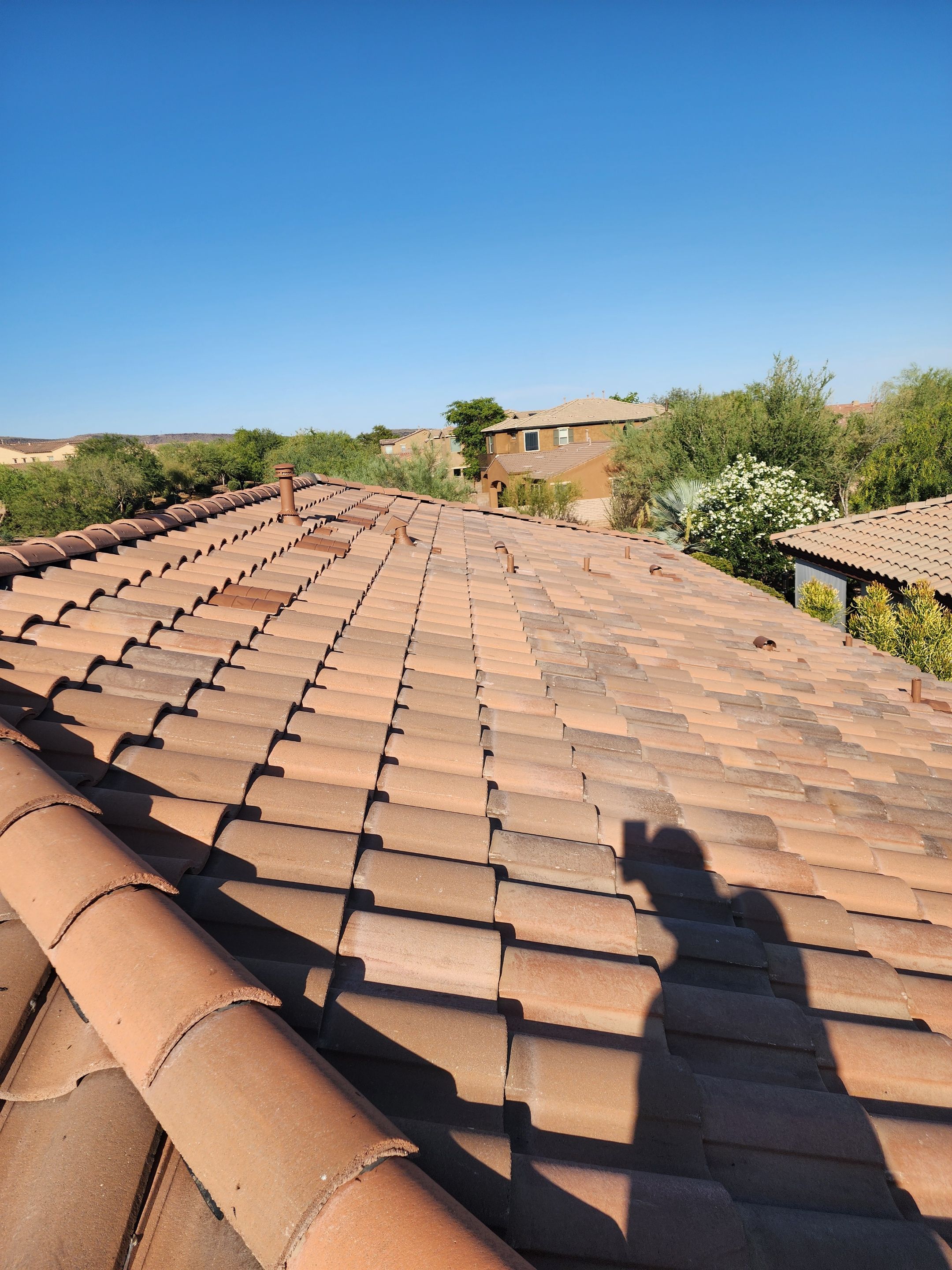 Terracotta Concrete Tile by Reimagine Roofing