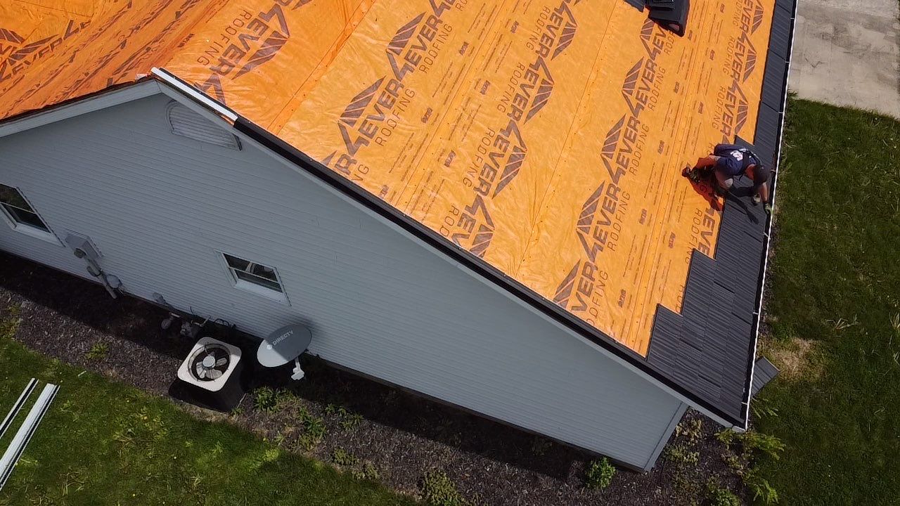 Metal Shingle Shake Roof Installation – Sidney, Ohio by 4Ever Metal Roofing