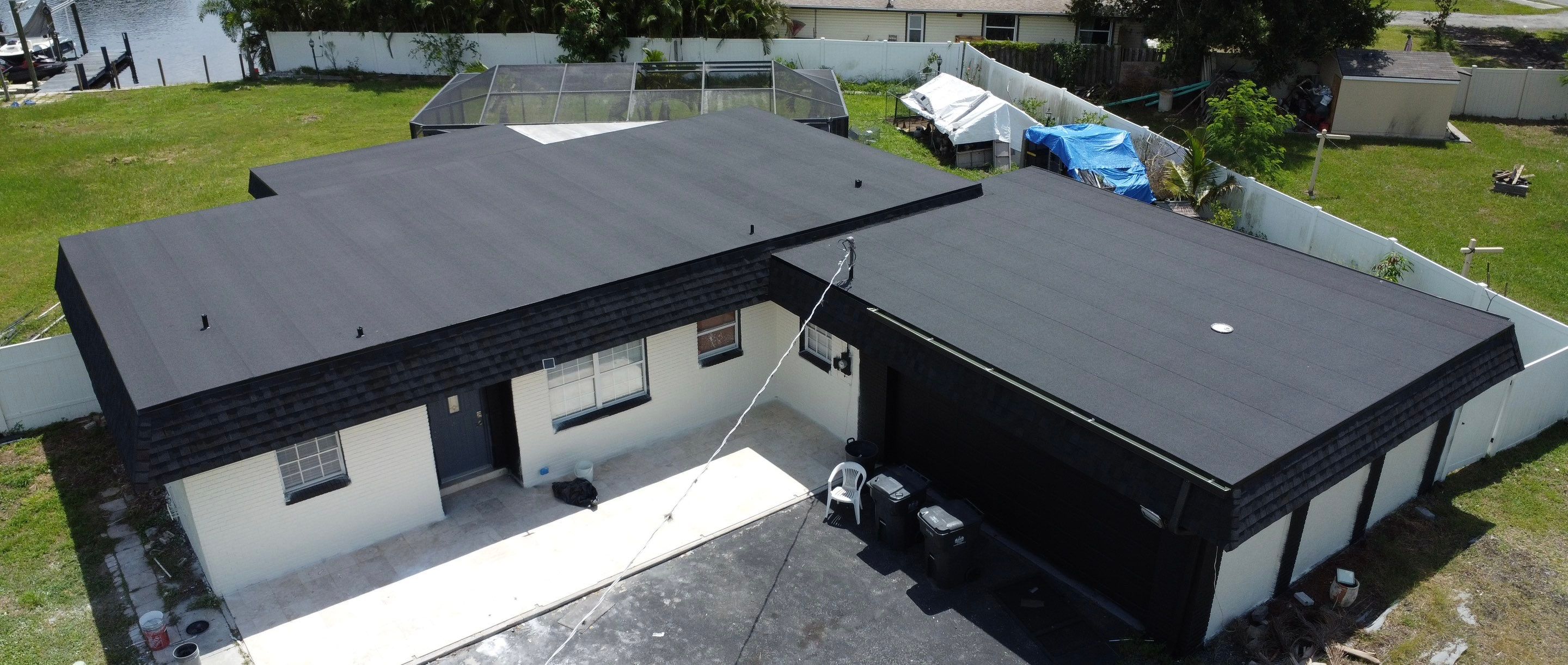 Roof Replacement in Ruskin, FL. by Steadfast Roofing 