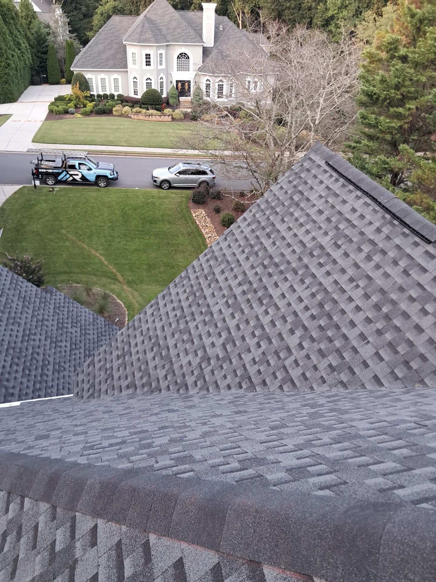 Residential Roof Replacement using GAF HDZ - Charcoal shingles by Elite Roofing LLC