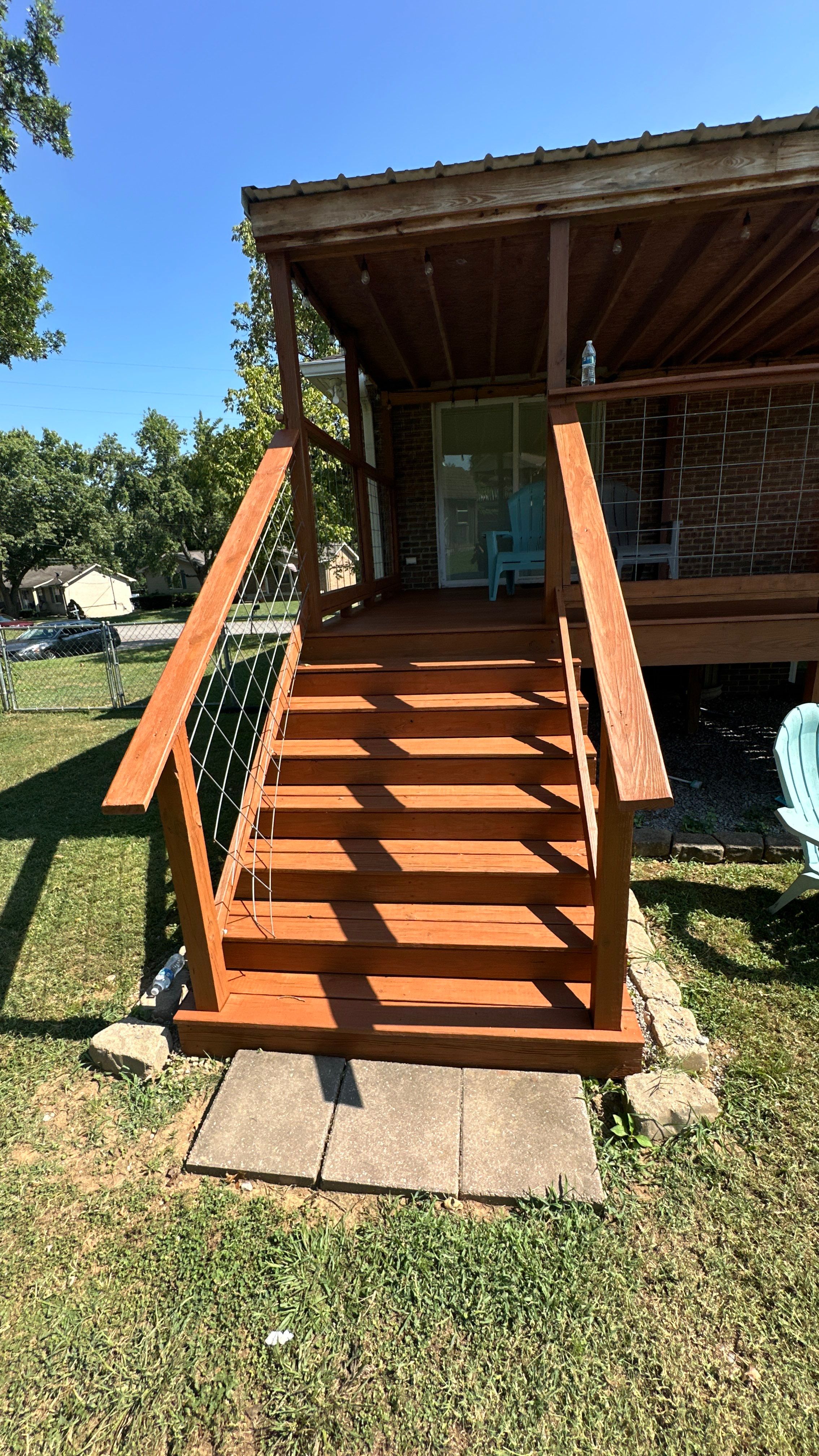 Deck Staining in Green Hill by Music City Improvements