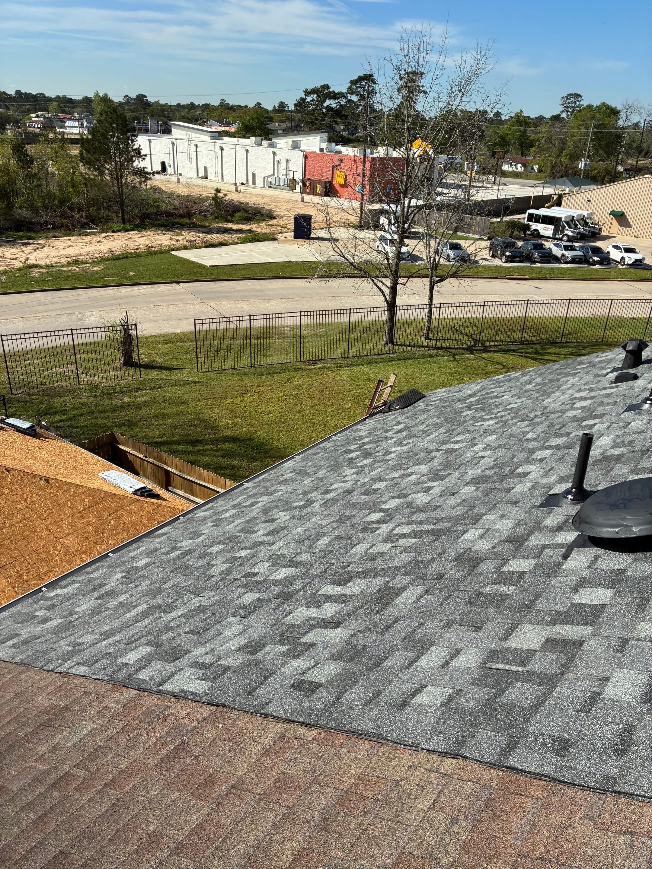 Townhome Reroof by Berry Good Roofing