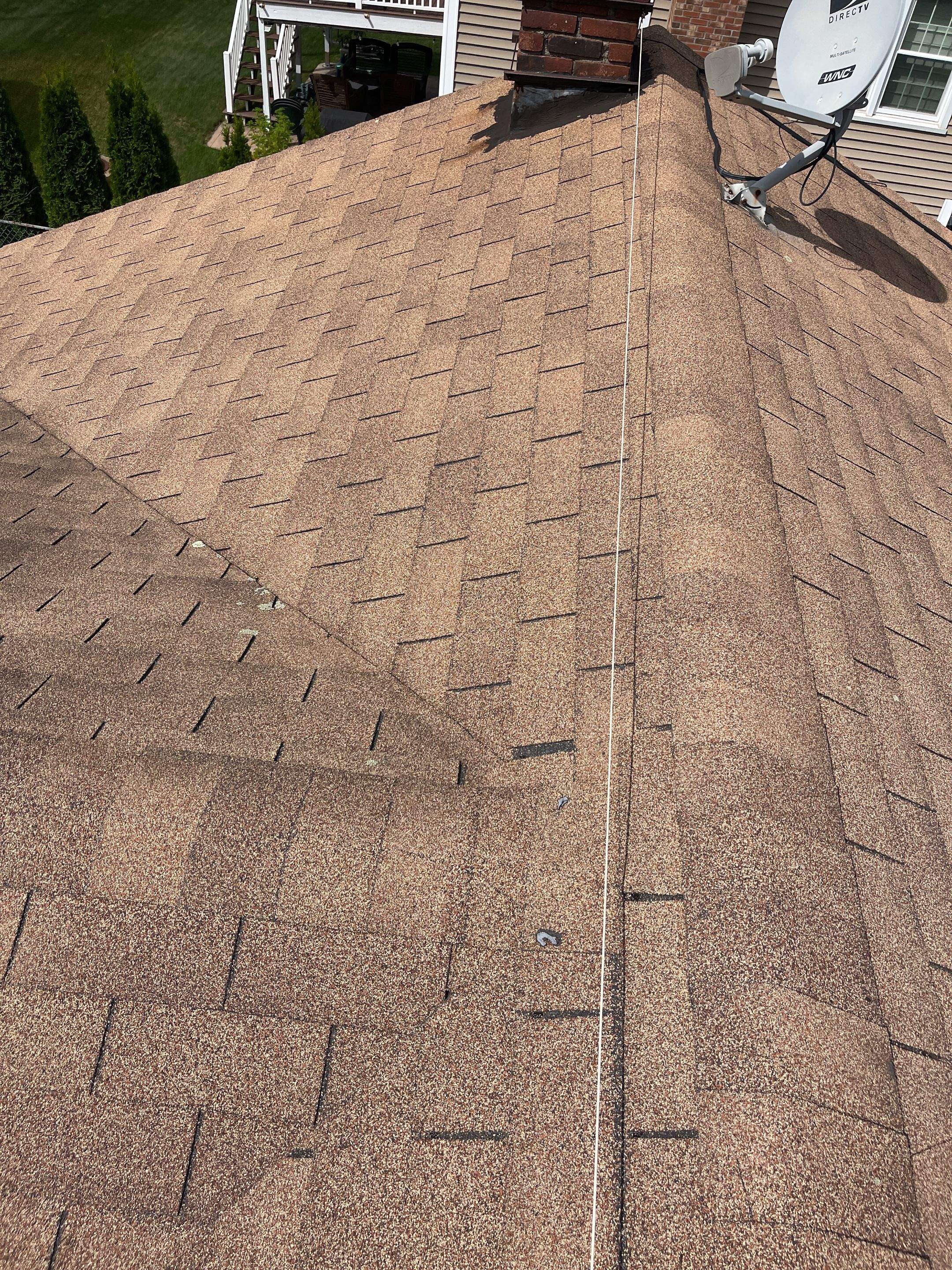 Residential Roofing Installation using Owens Corning TruDefinition Amber by A Plus Exterior