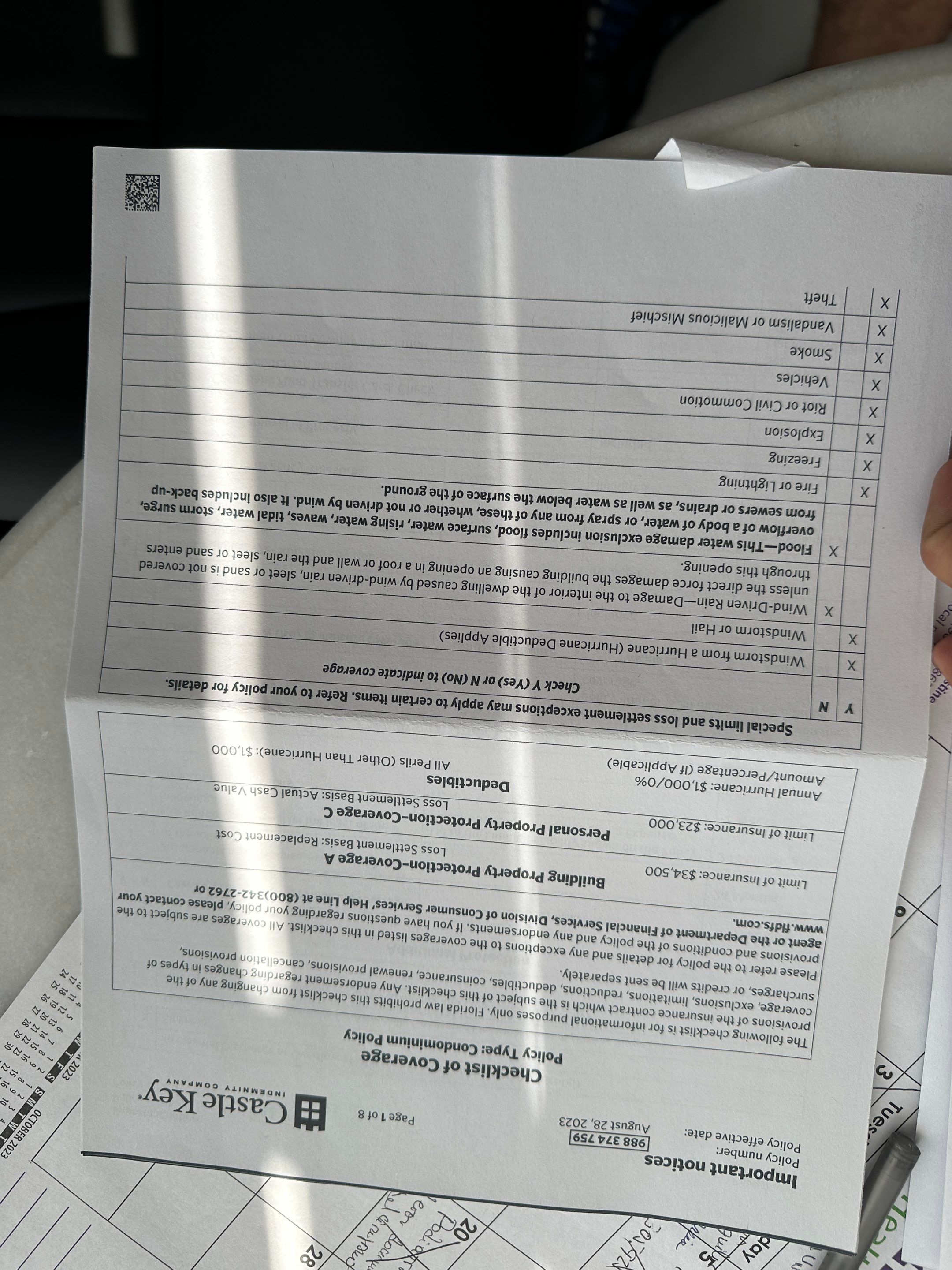 Water Damage Claim in Apt 201 • Davie by FLAPA & KeyStone