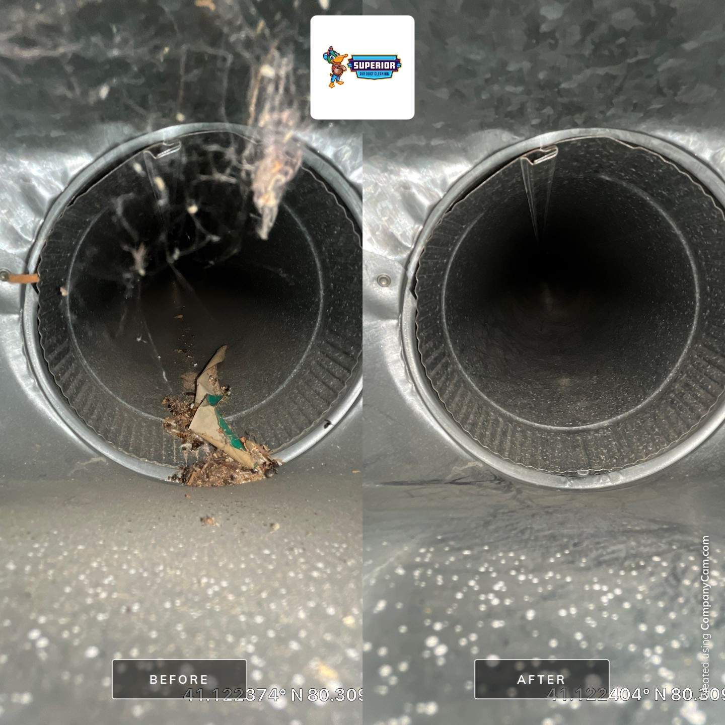 Air Duct Cleaning With a Vacuum Truck in New Wilmington, PA by Superior Air Duct Cleaning