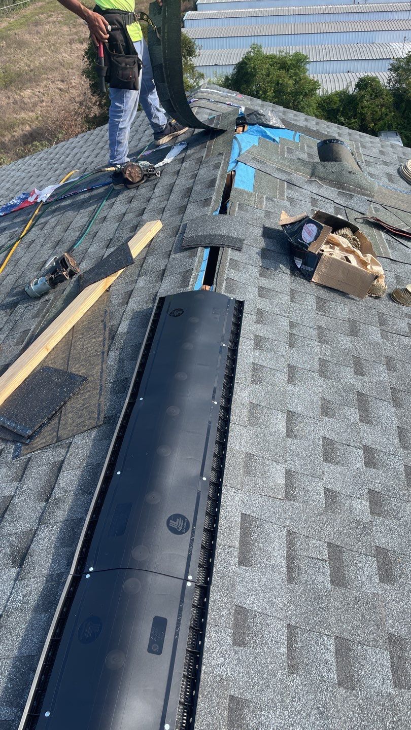 Commercial Roofing Installation using Roof Replacement by American Roofing & Construction LLC