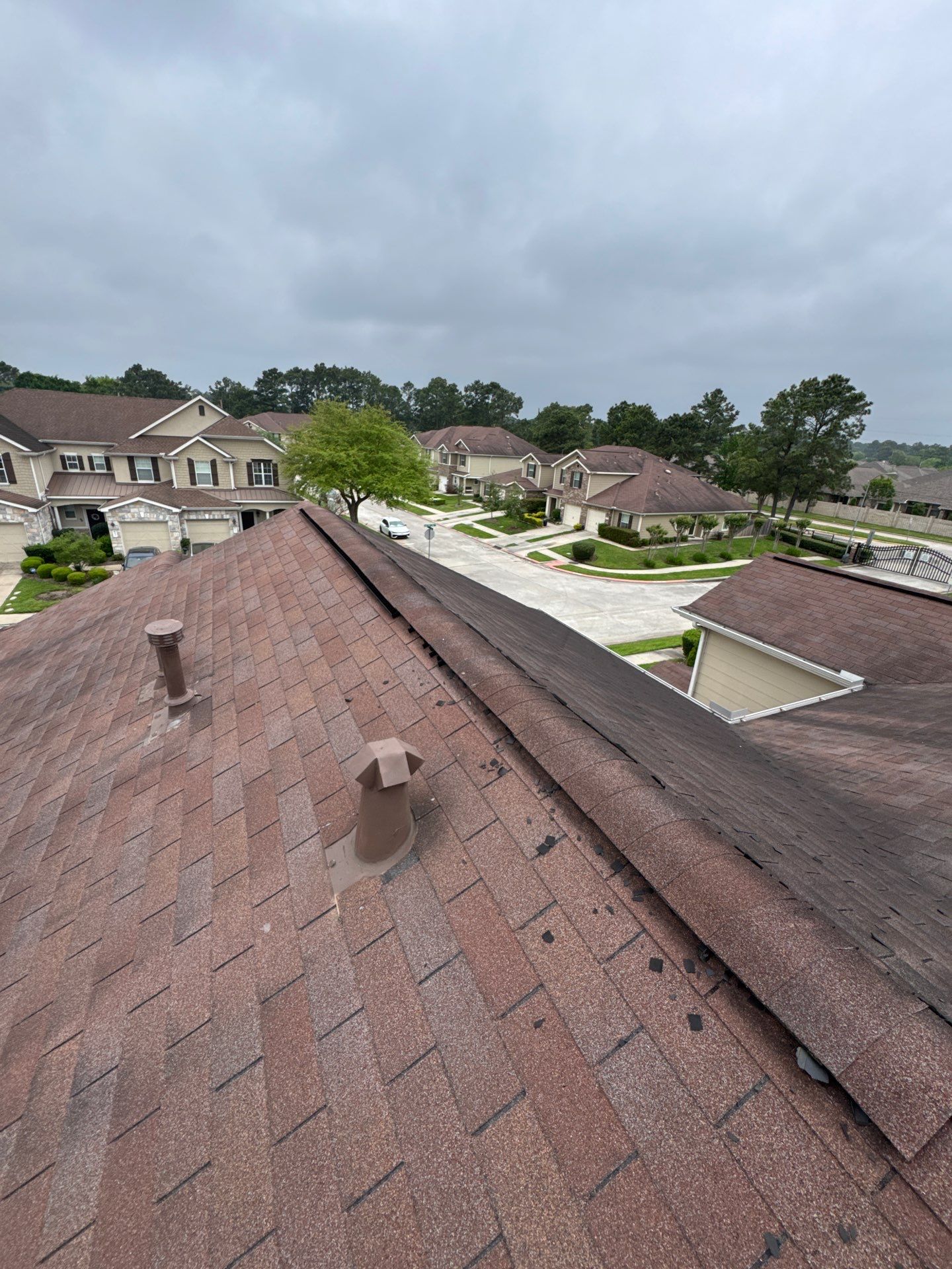 Roof Repairs Project in Tomball, TX by Proud Roofing