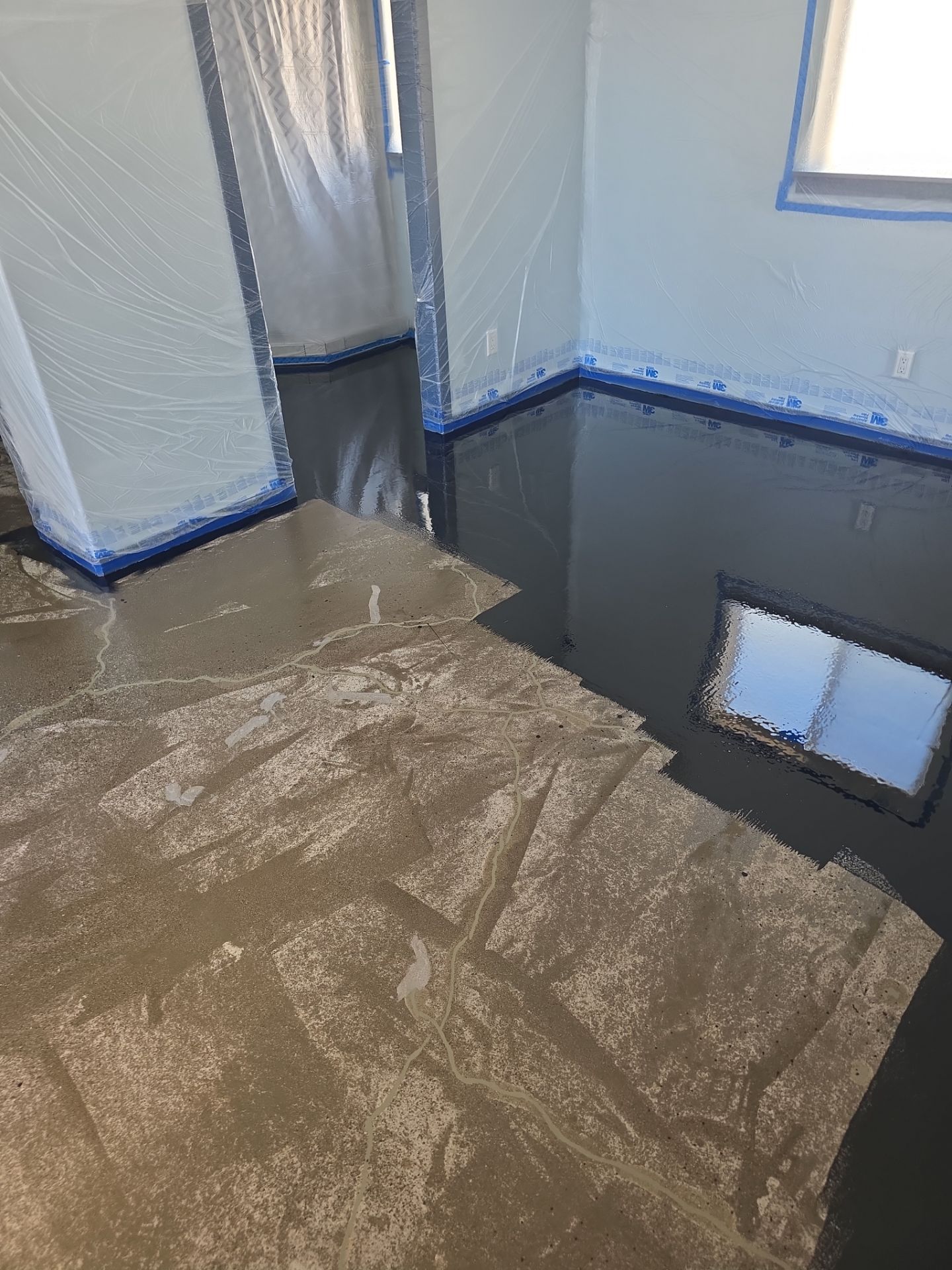 Metallic Epoxy Interior Floor Installation for Paso Robles Cottage by MGP Coatings